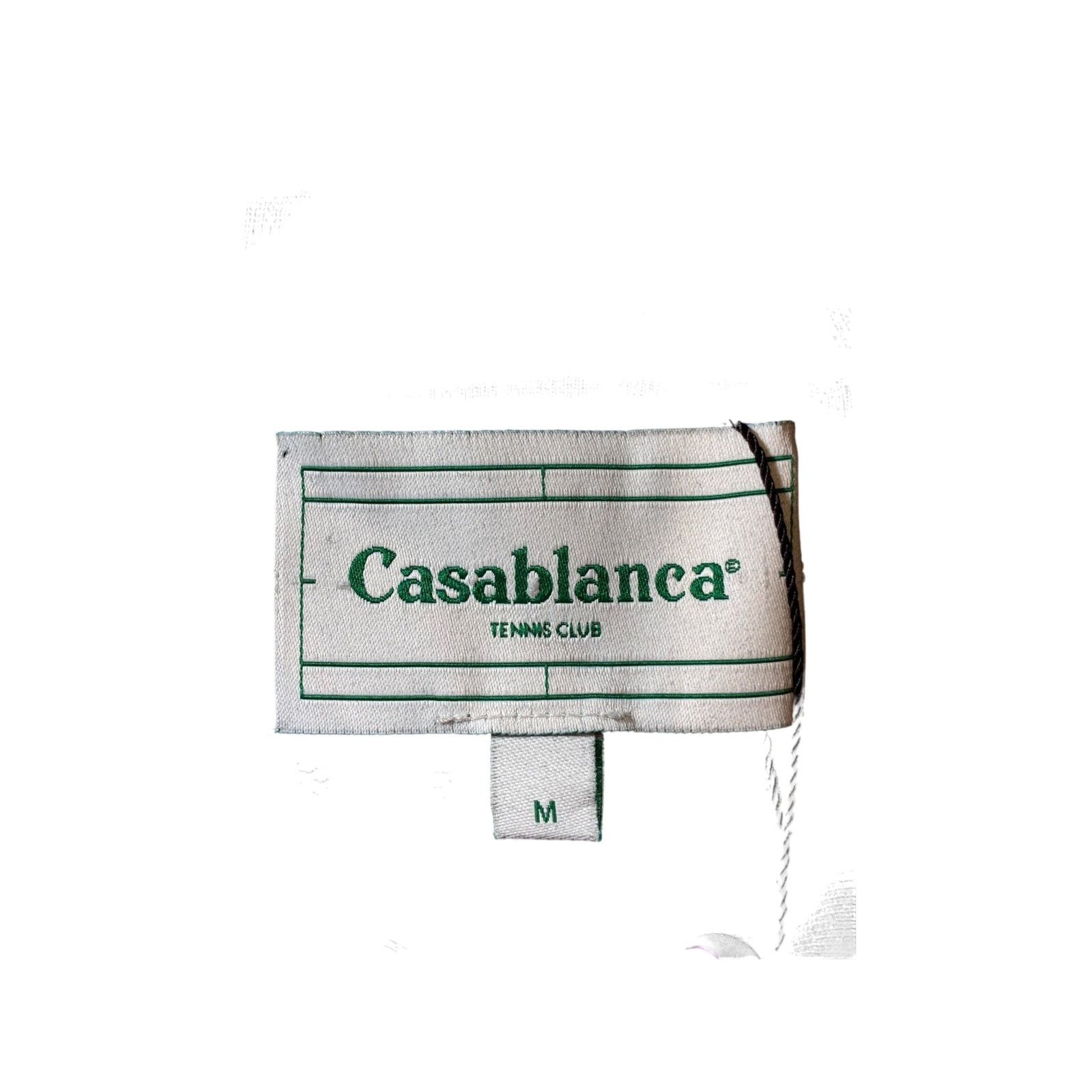 Casablanca Casablanca Tennis Club Icon Embroidered Black Hoodie Size US M / EU 48-50 / 2 - 3 Thumbnail