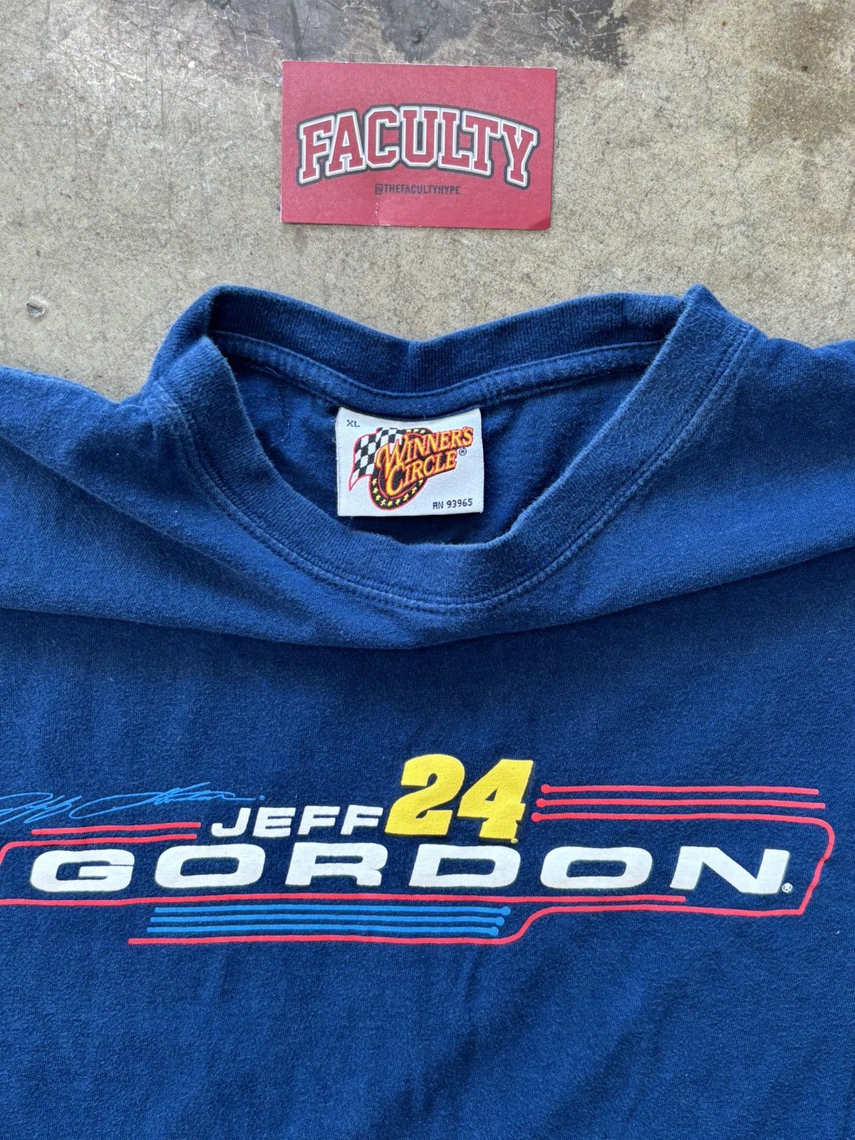 NASCAR × Vintage Vintage NASCAR Jeff Gordon 24 Tee XL Size US XL / EU 56 / 4 - 3 Thumbnail