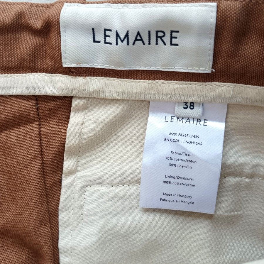 Christophe Lemaire × Lemaire Christophe LEMAIRE high waist wide leg pant Size 38" / US 16 / IT 52 - 4 Thumbnail