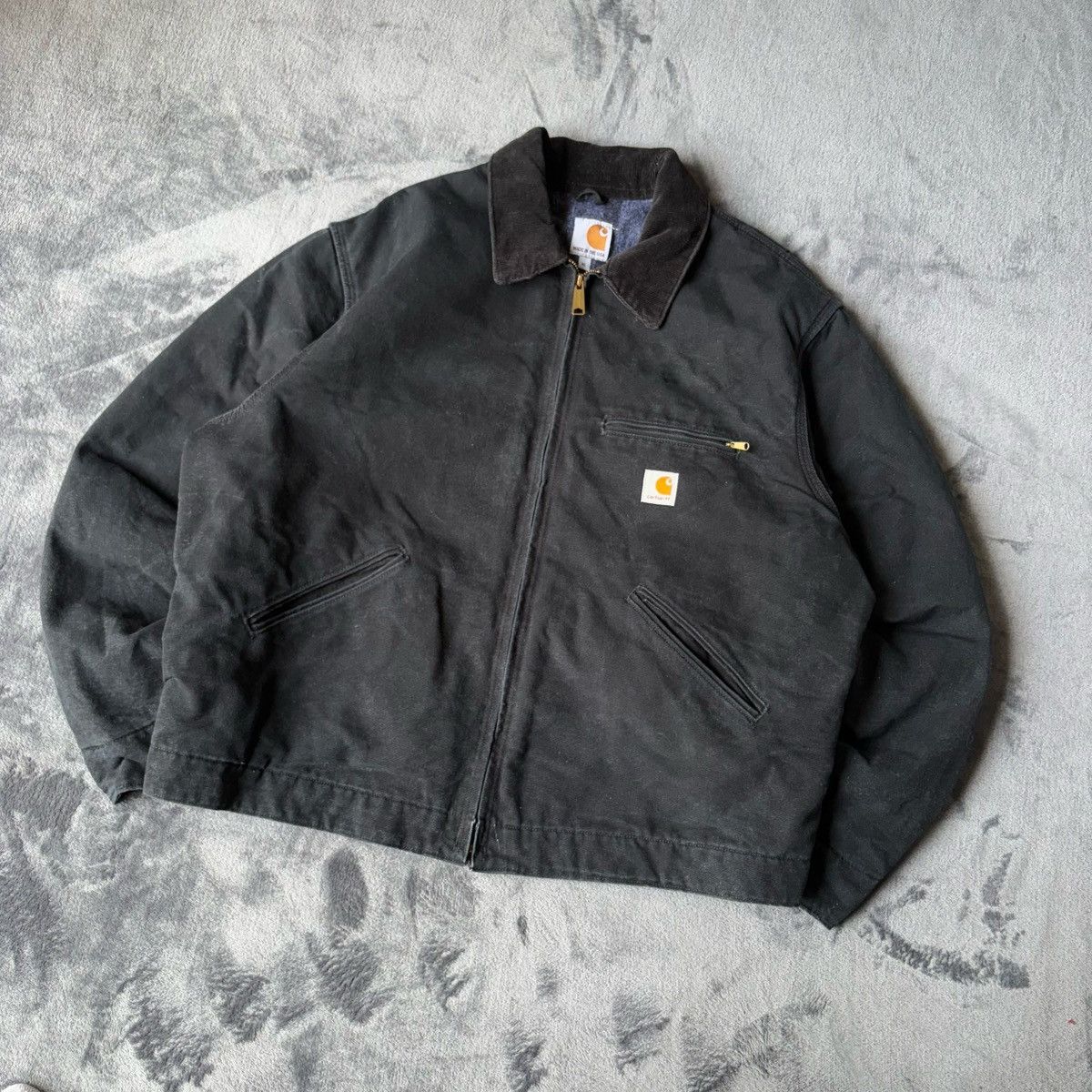 Carhartt J001 BLK CARHARTT DETROIT JACKET Size US XL / EU 56 / 4 - 2 Thumbnail