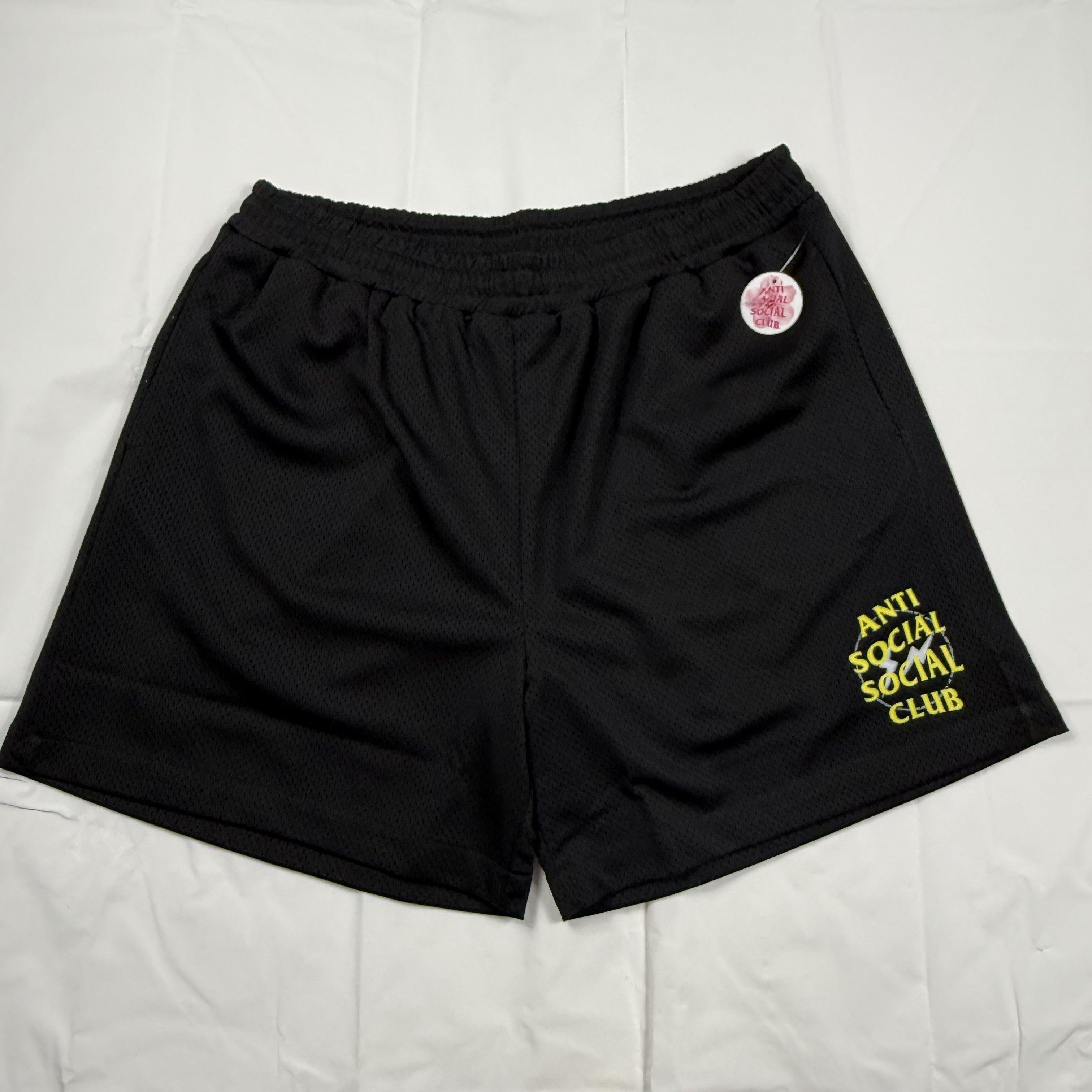 Anti Social Social Club Anti Social Social Club Fragment Design Logo Mesh Shorts Size US 40 / EU 56 - 1 Thumbnail
