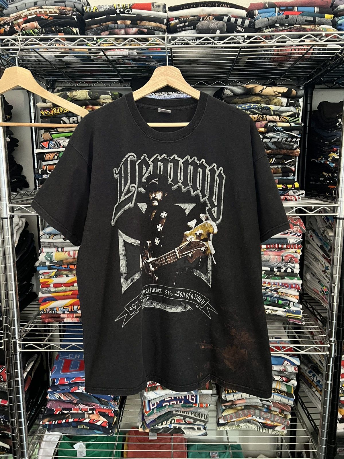 Band Tees Lemmy Kilmister Motorhead Motherfucker Son of a Bitch Tee Size US XXL / EU 58 / 5 - 1 Thumbnail