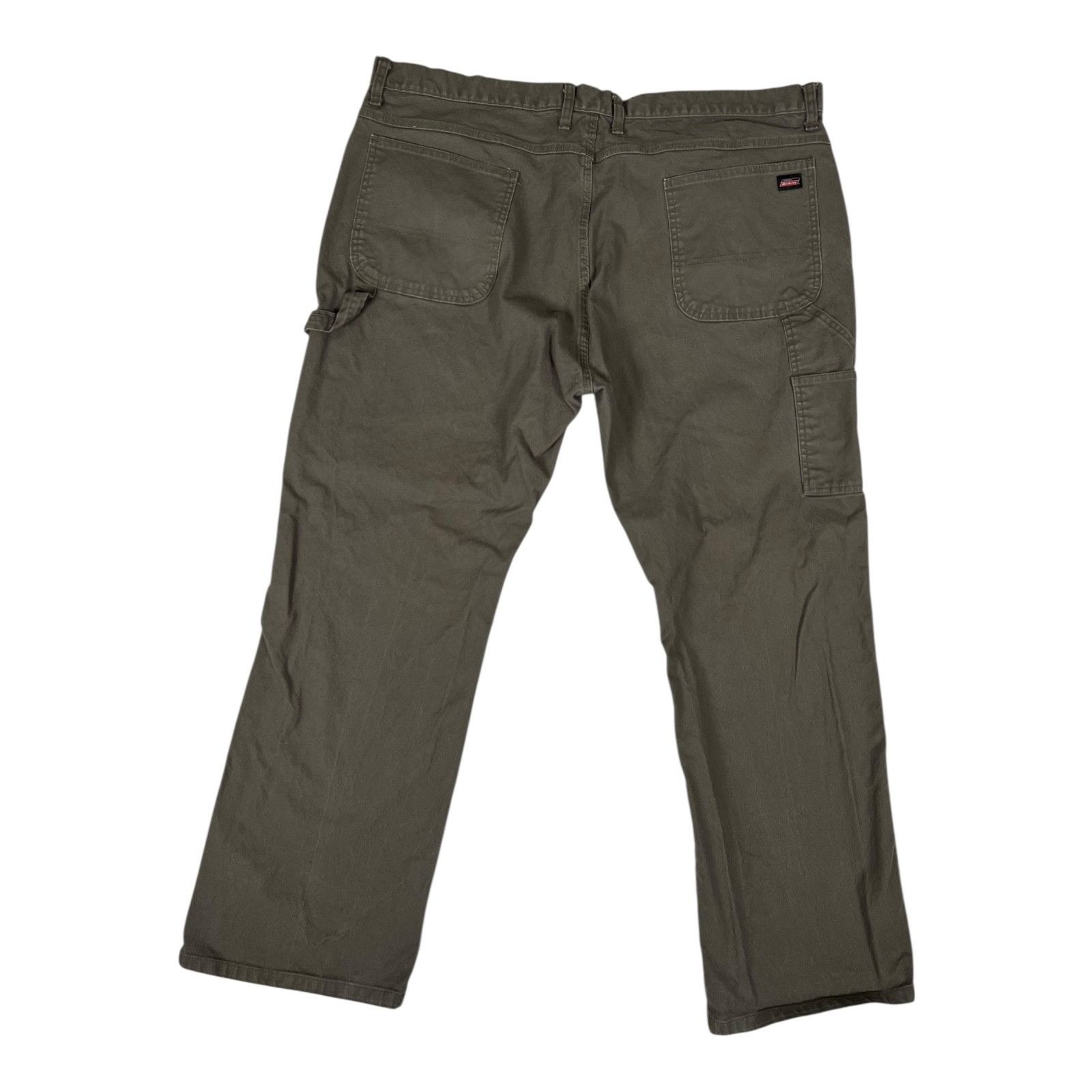 Dickies Vintage Dickies Carpenter Pants Faded Olive Green Size 44x30 Size US 36 / EU 52 - 1 Thumbnail