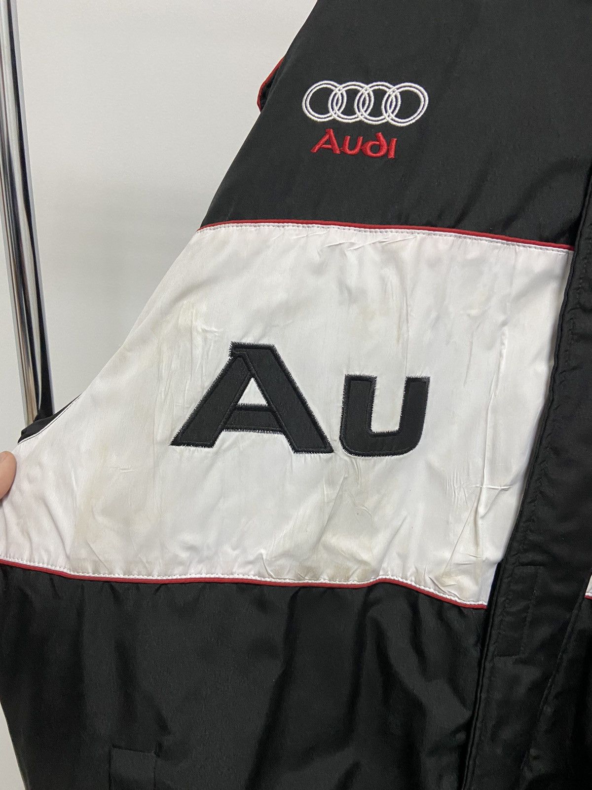 Audi × Vintage Audi Sport Racing Vintage Jacket Big Logo Size US XXL / EU 58 / 5 - 7 Thumbnail