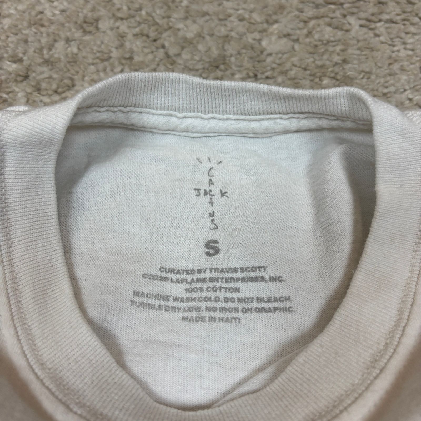 Travis Scott Cactus Jack Travis Scott McDonalds Sesame Shirt Men's Small Size US S / EU 44-46 / 1 - 4 Thumbnail