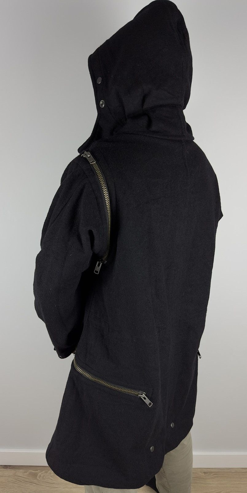 Yohji Yamamoto YOHJI YAMAMOTO Pour Homme 14AW ARCHIVAL Trench Coat Zipper Size US M / EU 48-50 / 2 - 7 Thumbnail