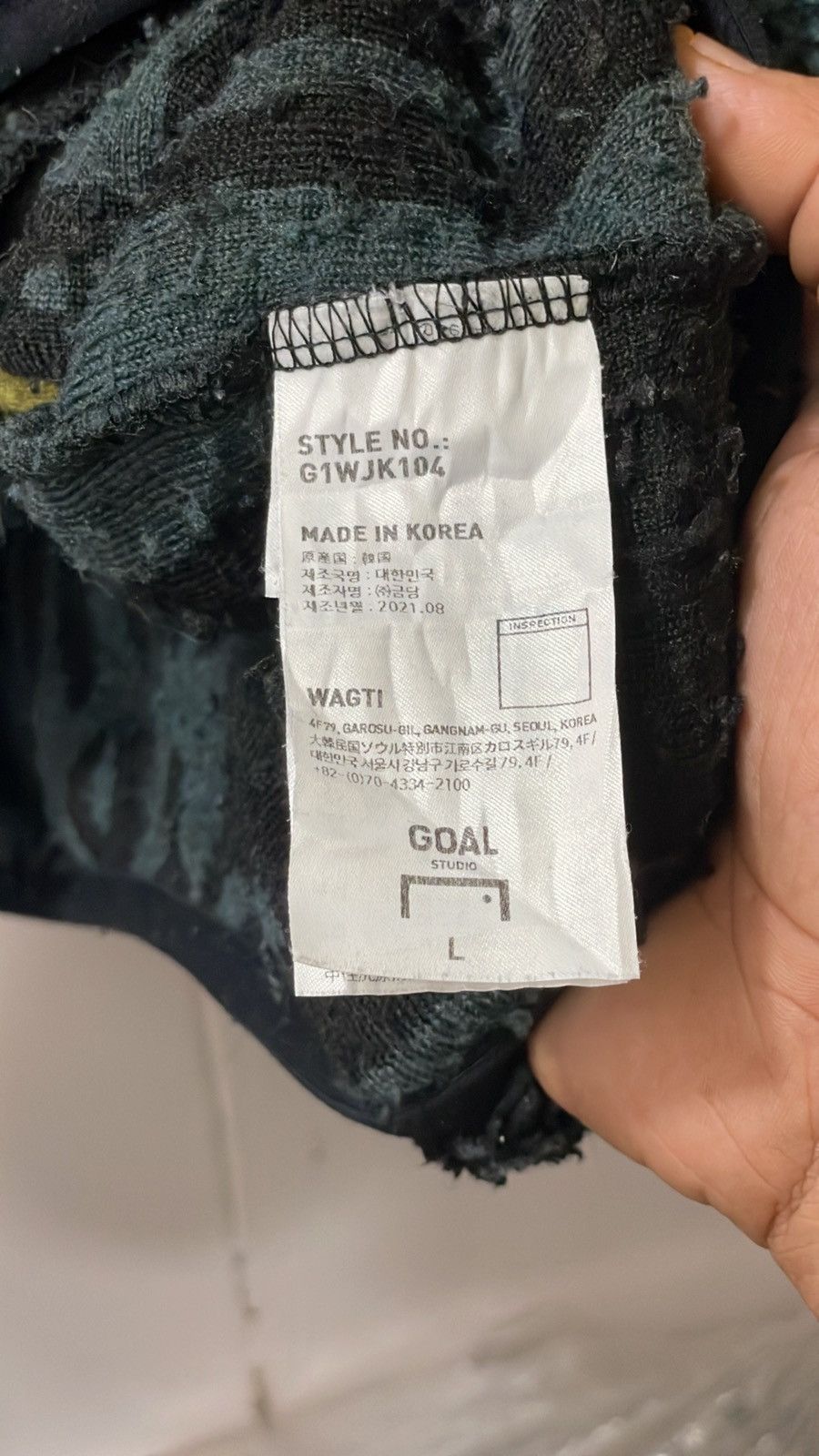 Other Goal Studio brand jacquard fleece jacket. Size US L / EU 52-54 / 3 - 5 Thumbnail