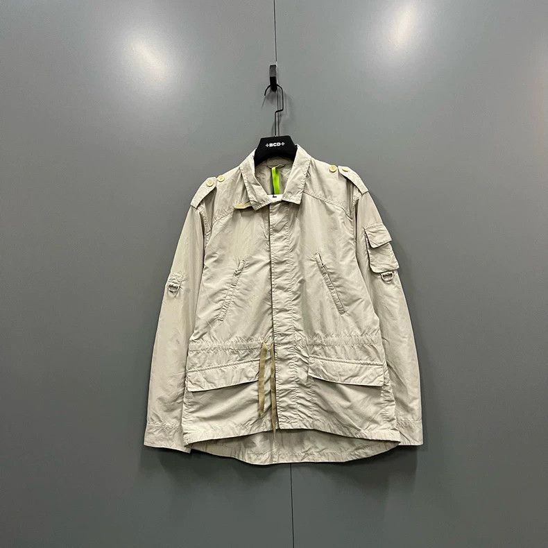 Prada Prada Beige multi-element design jacket 2502-Nextarrow Size US M / EU 48-50 / 2 - 1 Thumbnail
