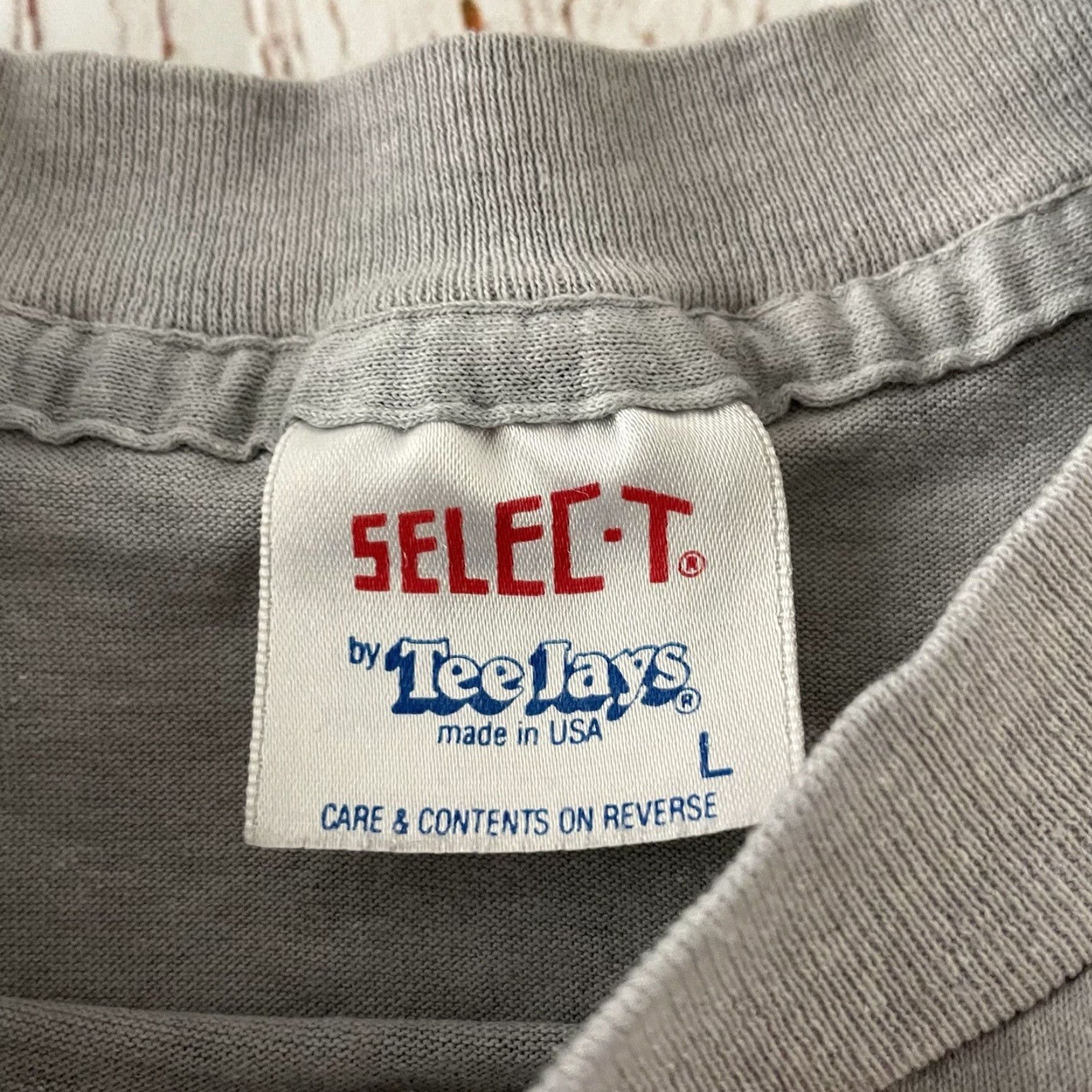 TEE JAYS Vintage Hershey's Selec-T Tee Jays Men's T-Shirt Gray L Size US L / EU 52-54 / 3 - 2 Thumbnail