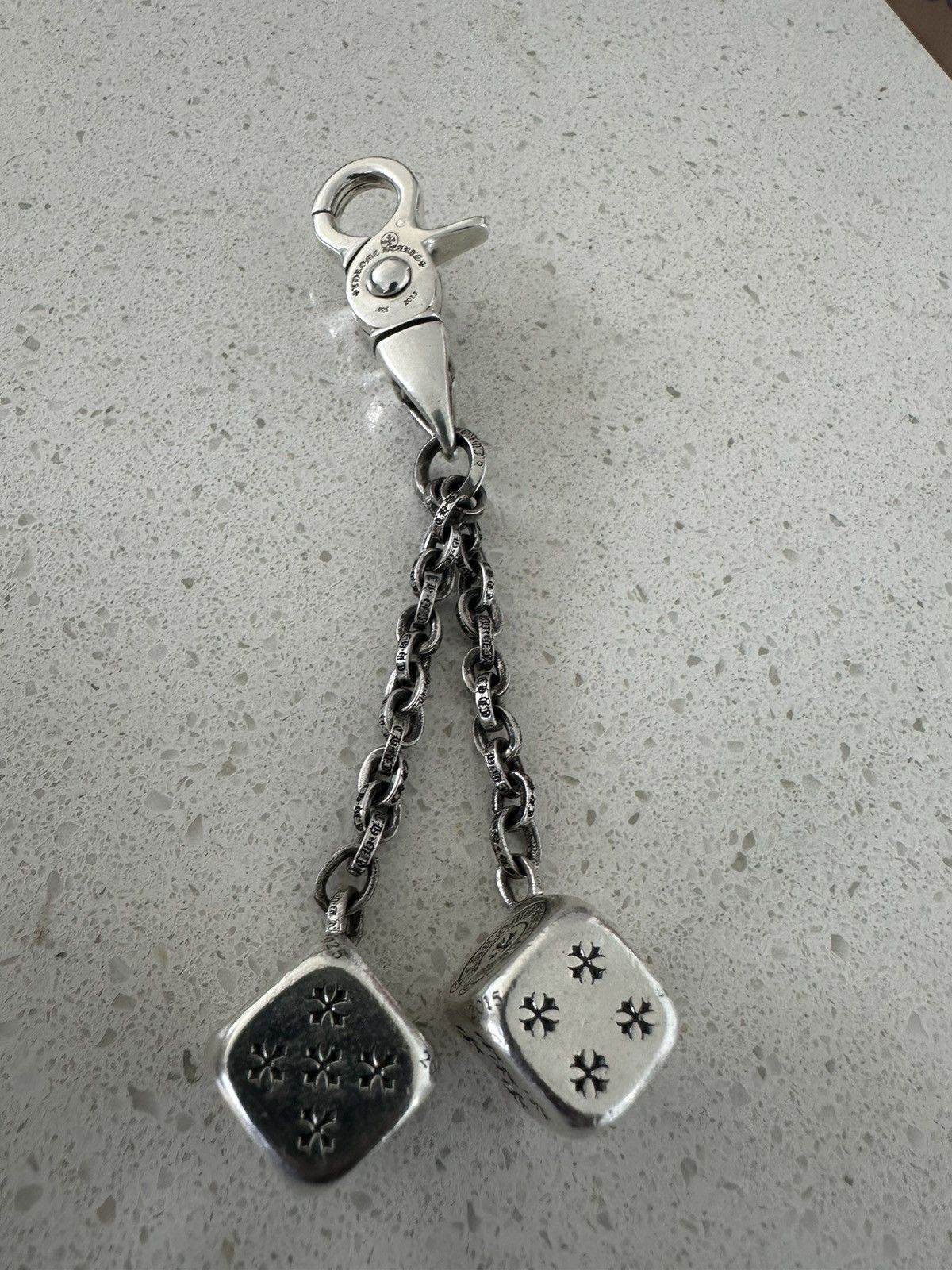 Chrome Hearts Chrome Hearts Dice Keychain Size ONE SIZE - 4 Thumbnail