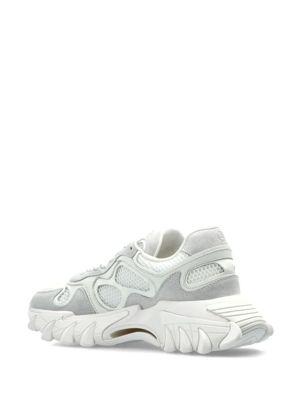 Balmain o1s1wg110925 Logo Embroidery Sneakers in White Size US 7 / IT 37 - 2 Thumbnail