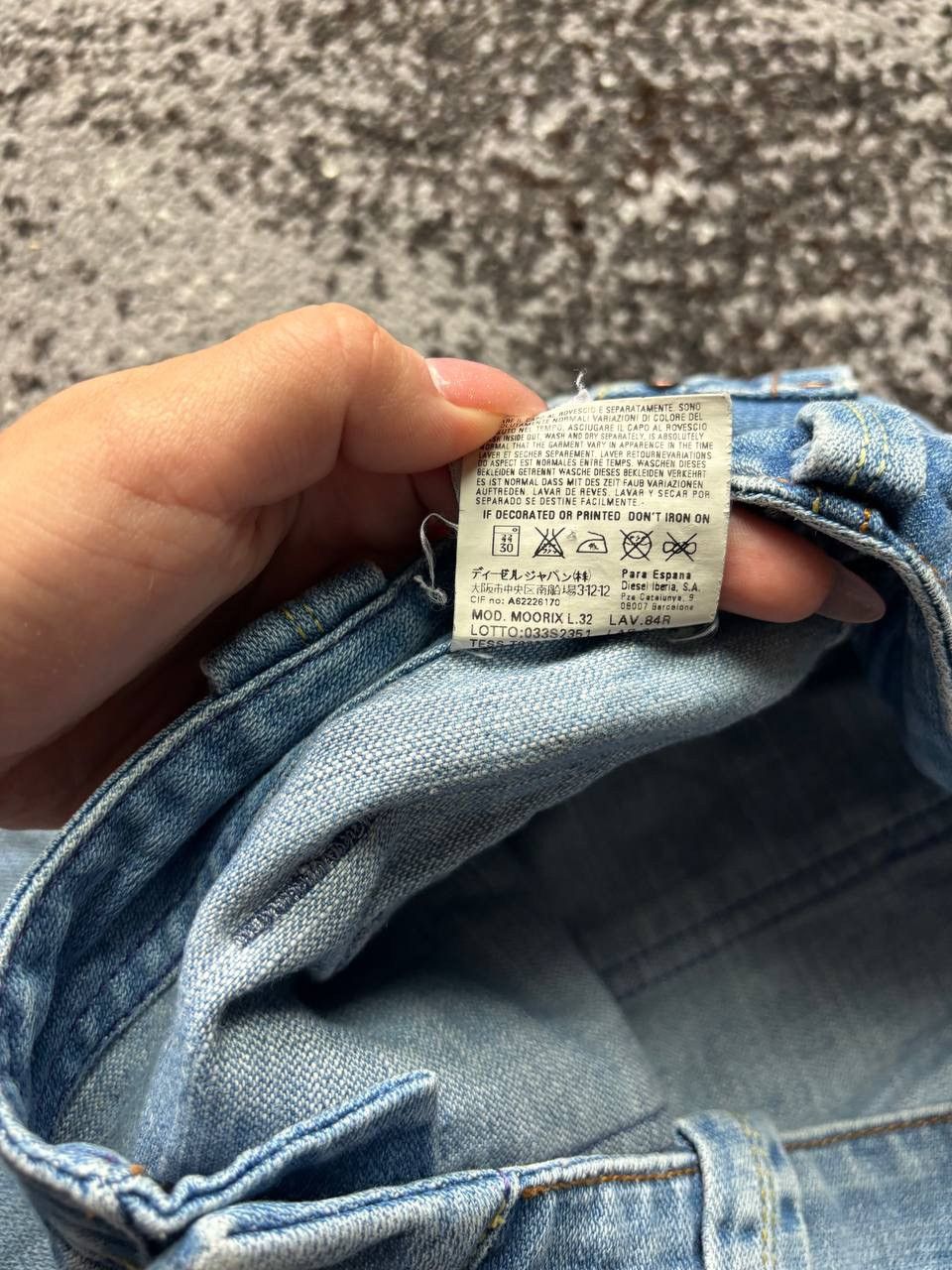 Diesel × Japanese Brand × Vintage Vintage Y2K Diesel Baggy Avantgarde Denim 90s Pants Size US 32 / EU 48 - 9 Thumbnail