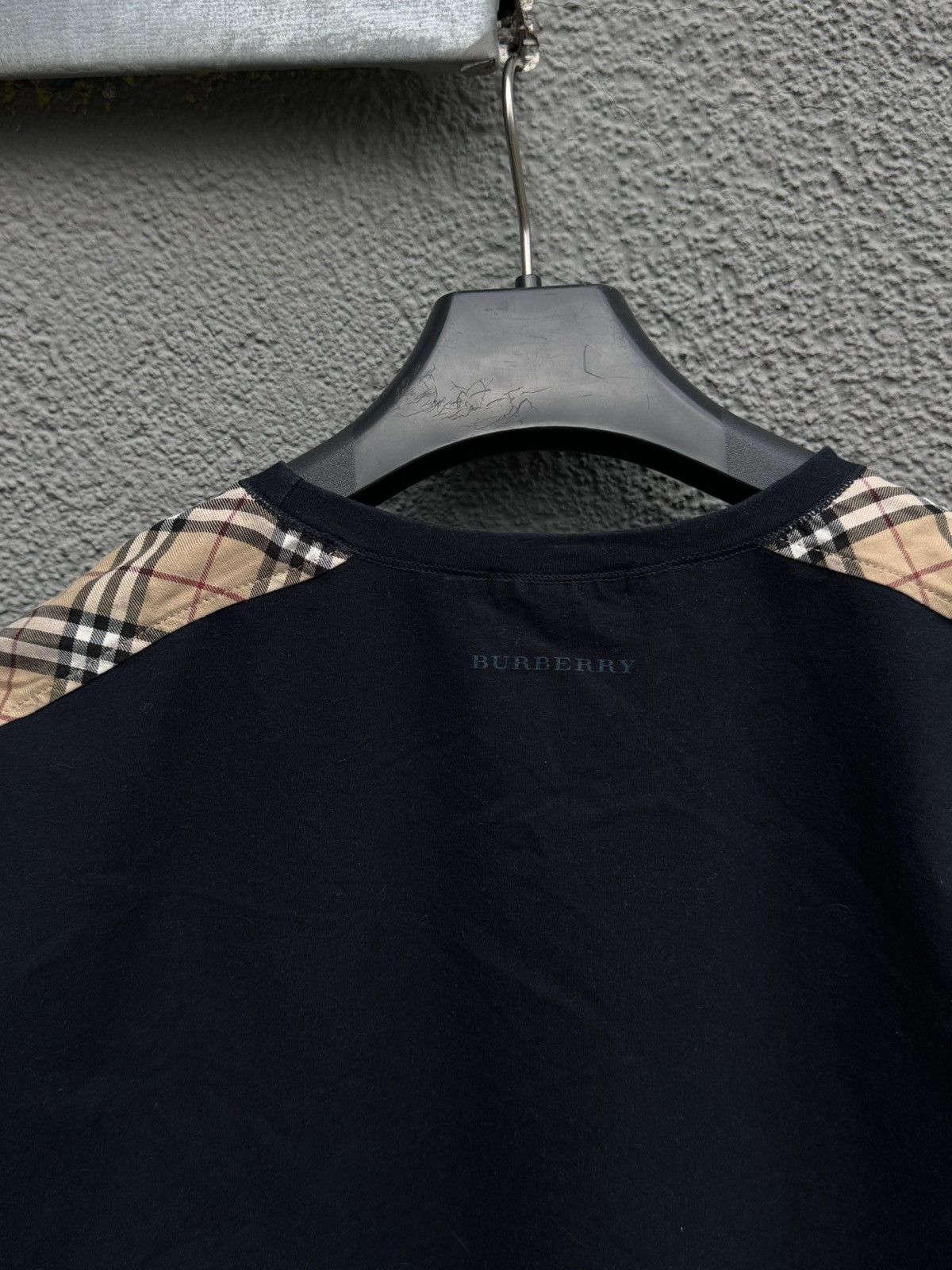 Burberry Burberry London T-shirt Check Navy Size US L / EU 52-54 / 3 - 10 Thumbnail