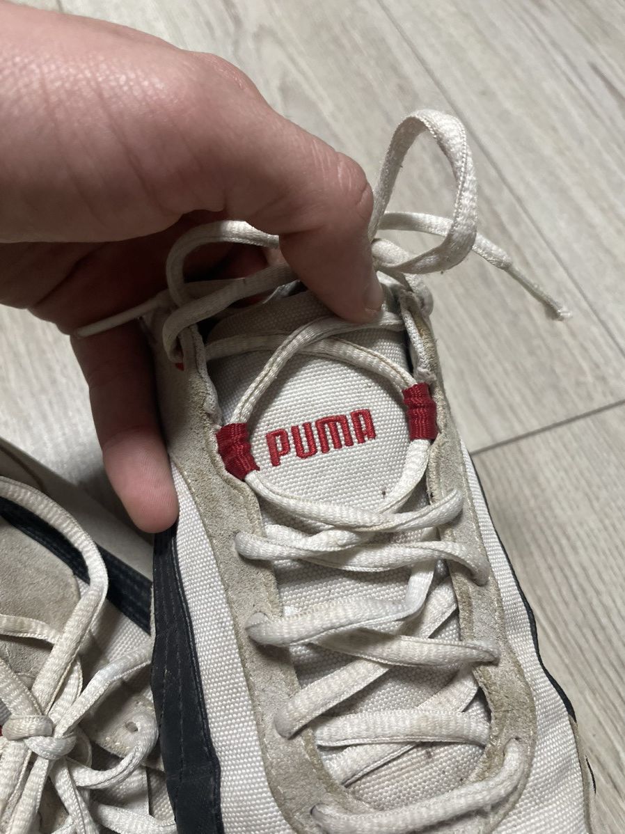 Puma × Vintage Vintage 00s Puma Drift Cat White Speecat Sneakers Y2K Racing Size US 8.5 / EU 41-42 - 9 Thumbnail