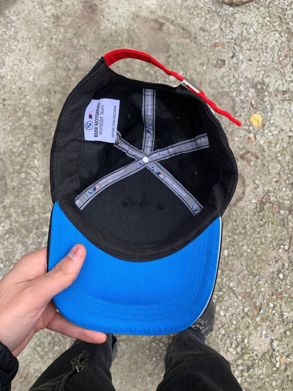 BMW × Vintage VERY RARE BMW CAP MOTORRAD WORLD TEAM HATS RACING Y2K 90s Size ONE SIZE - 6 Thumbnail