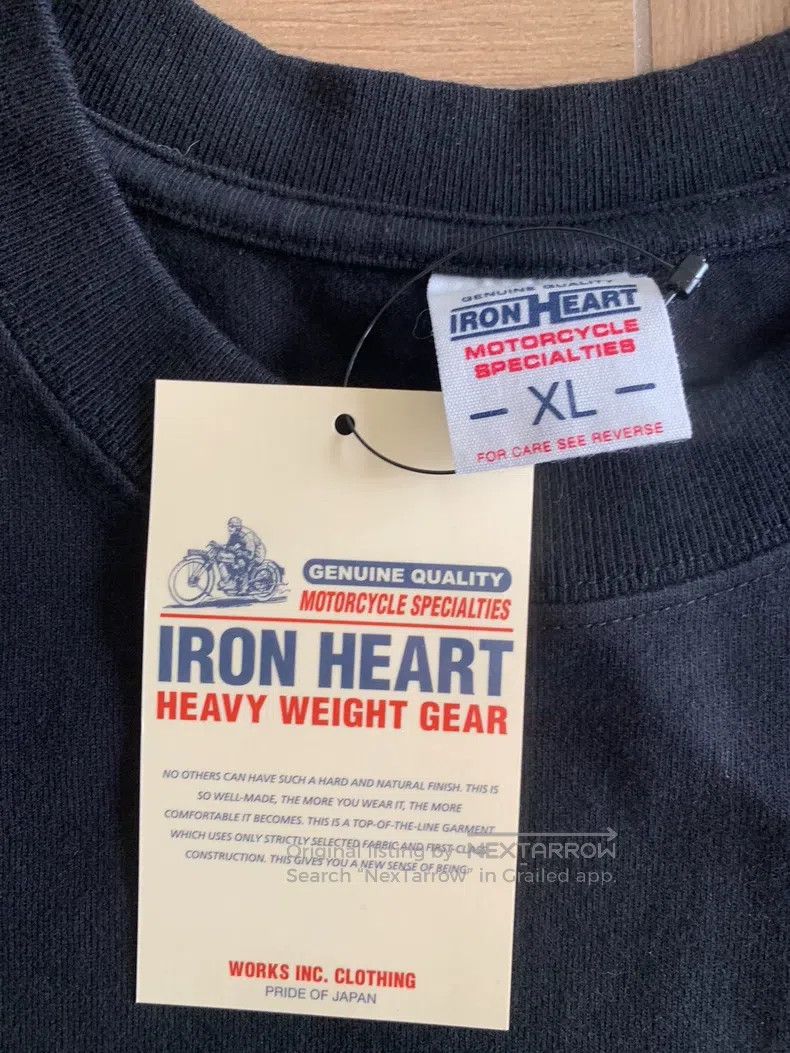 Iron Heart Iron Heart Ounce motorcycle pattern round-neck short-sleev Size US XL / EU 56 / 4 - 2 Thumbnail