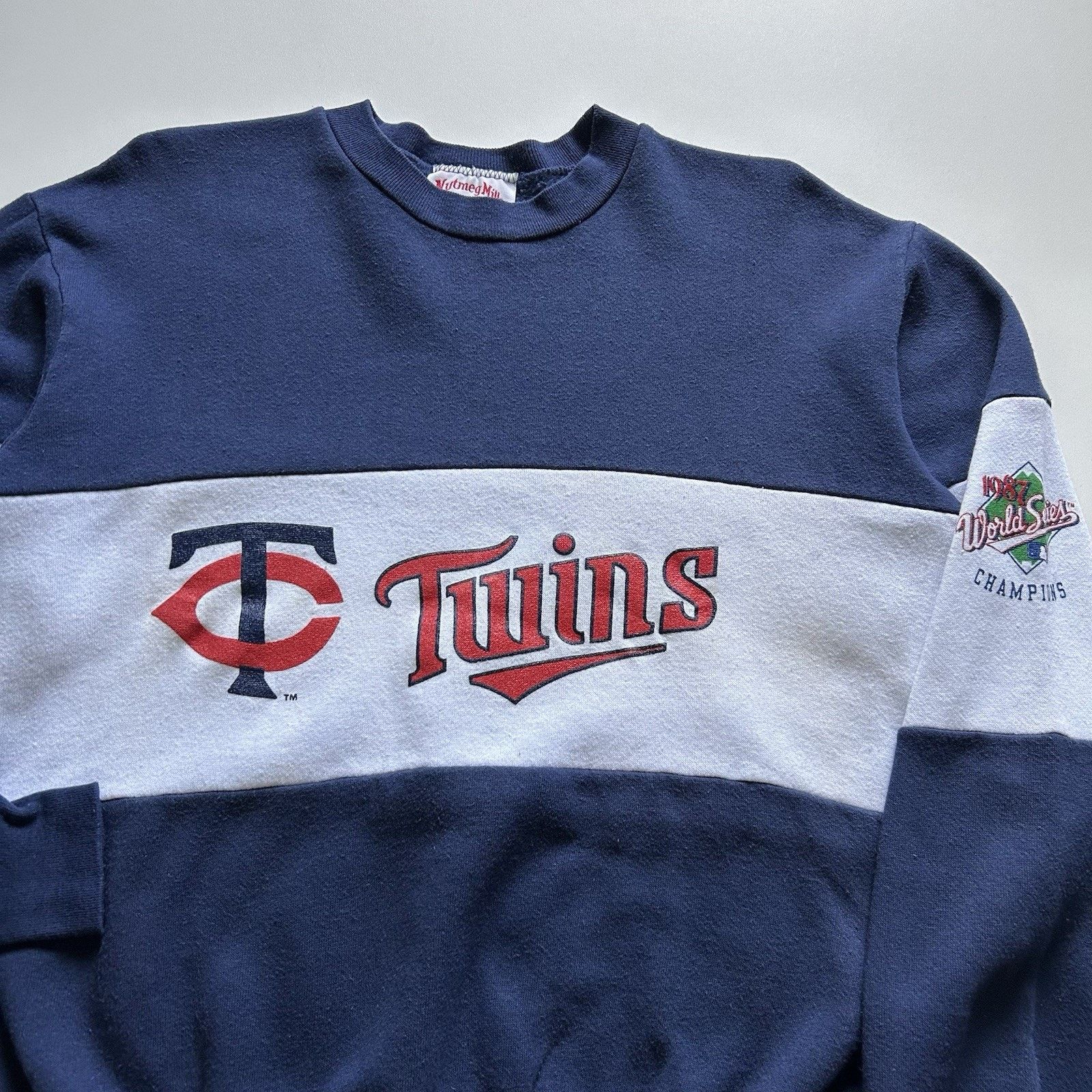 MLB Vintage 80s Minnesota Twins MLB World Series Champs Crewneck Size US M / EU 48-50 / 2 - 2 Thumbnail