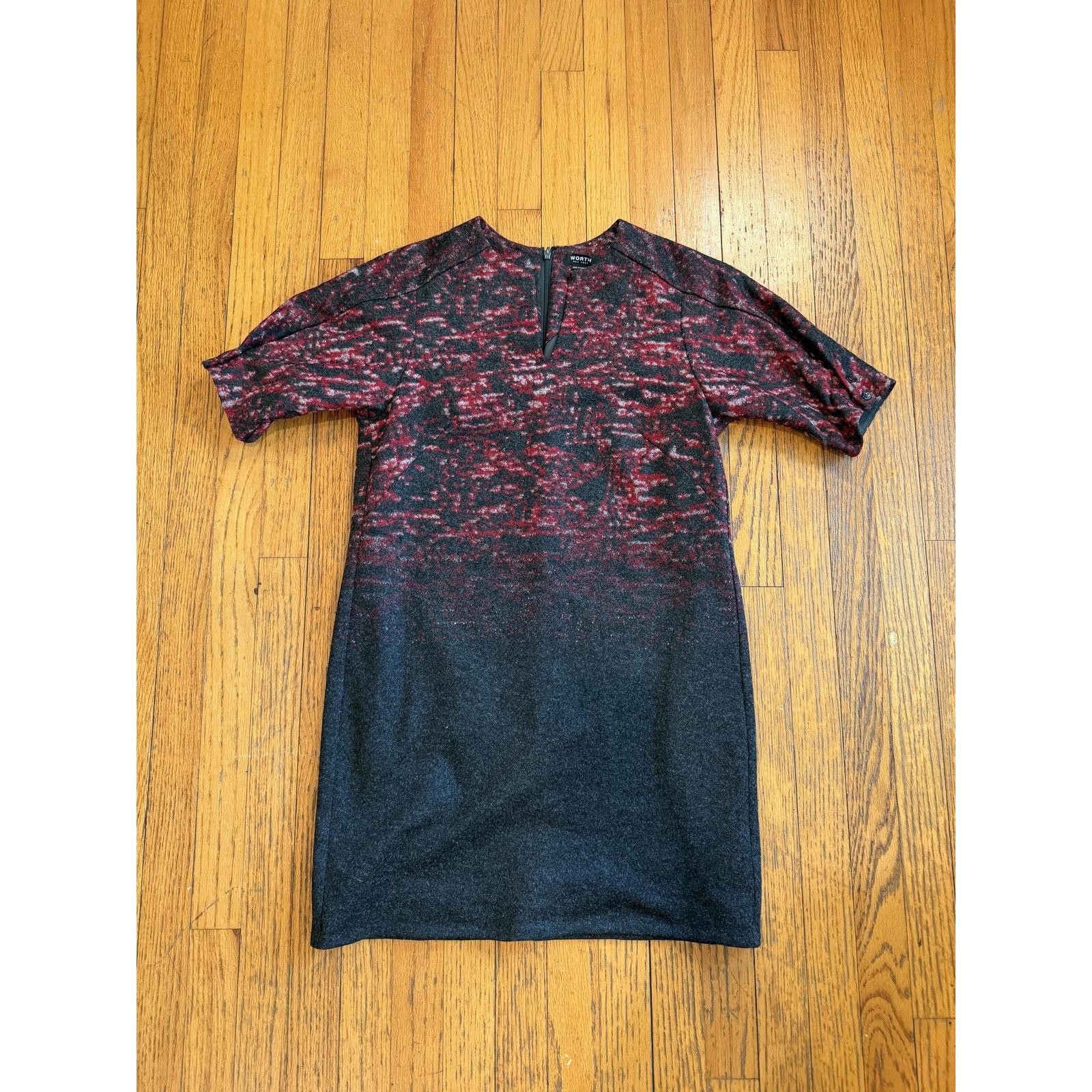 Other Worth New York WOMENS half sleeve V neck Dress sz 4 ` Size S / US 4 / IT 40 - 1 Thumbnail