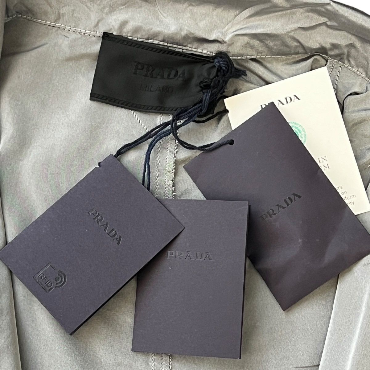 Prada PRADA 22AW RAF SIMONS Silk All In One Triangle Jumpsuit Size US 32 / EU 48 - 7 Thumbnail
