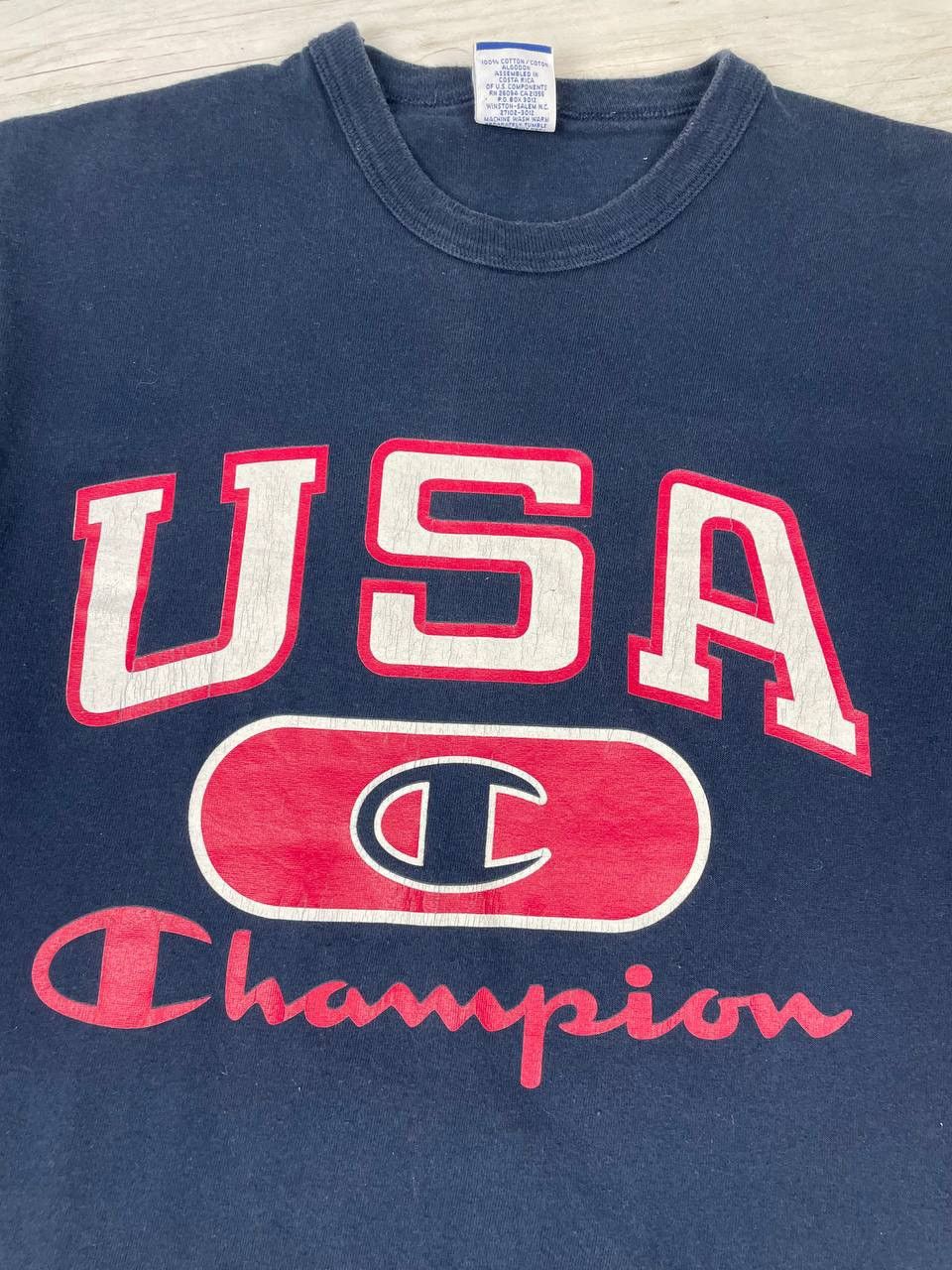 Champion Vintage Champion USA T-Shirt 90s Size US M / EU 48-50 / 2 - 4 Thumbnail