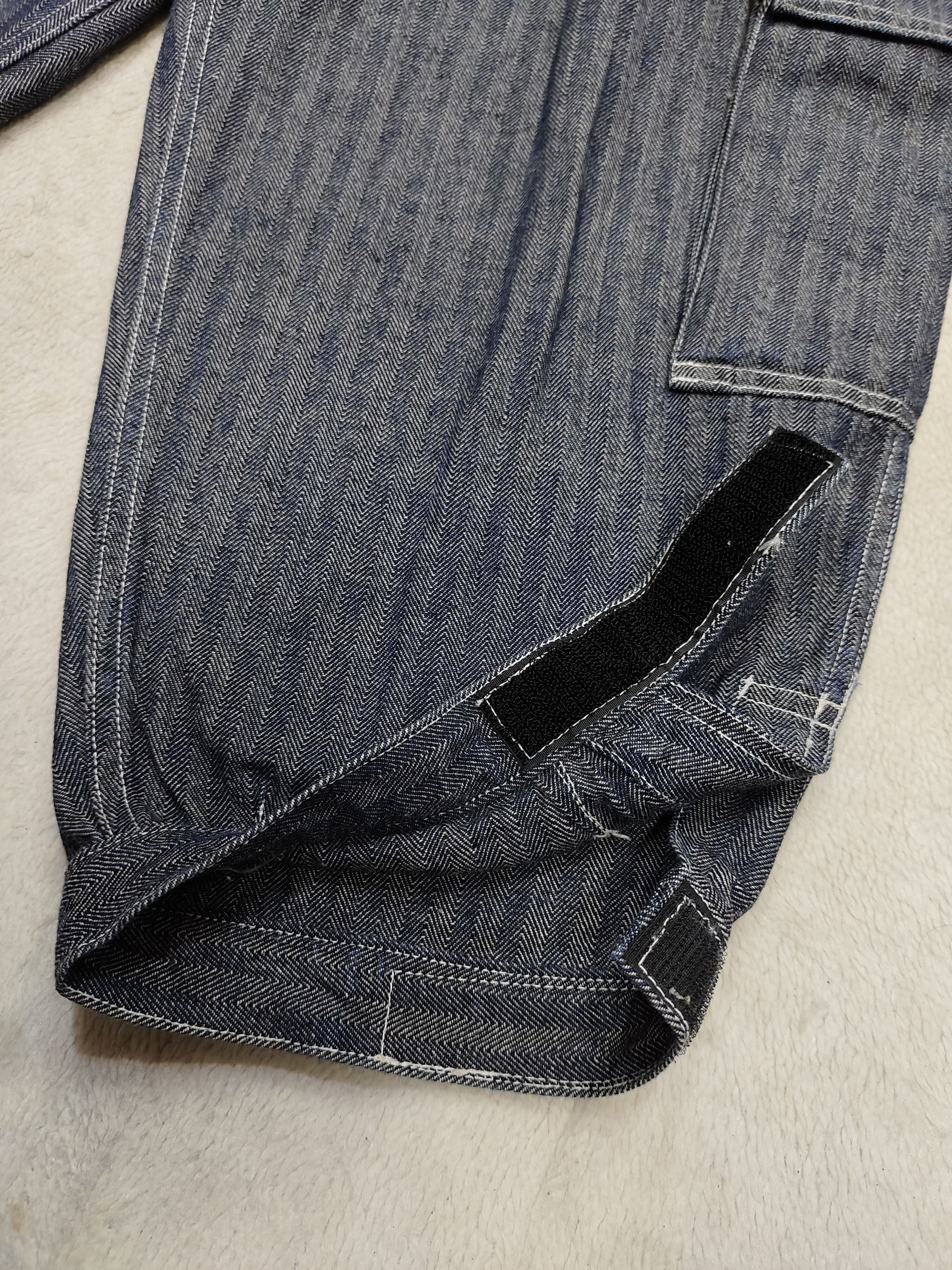 Japanese Brand × Nepenthes 🇯🇵Nepenthes🇯🇵 Hoggs Herringbone Cargo Pants Size US 32 / EU 48 - 3 Thumbnail
