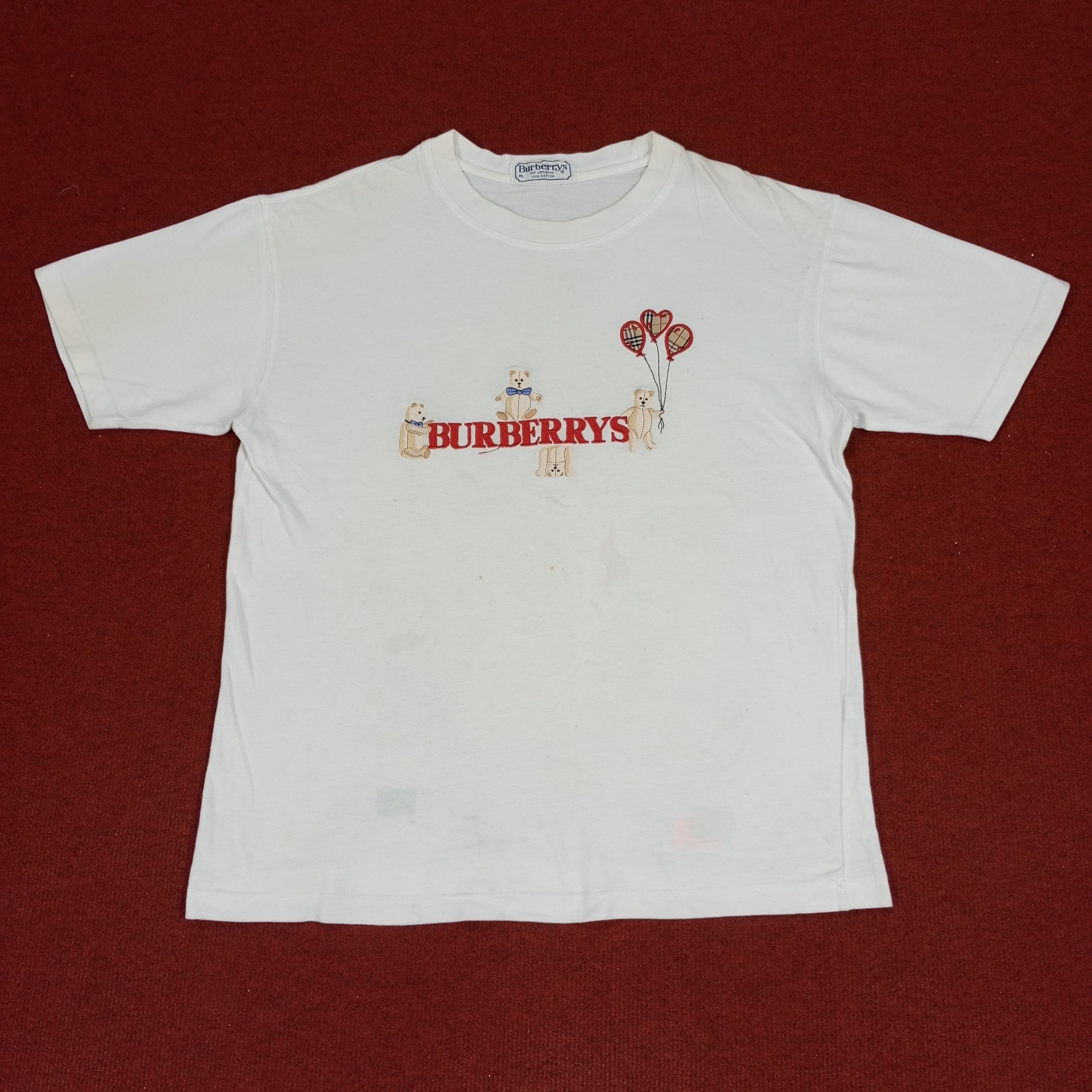 Burberry Burberrys Luxury Brand Fashion Style Tshirt Size US L / EU 52-54 / 3 - 1 Thumbnail