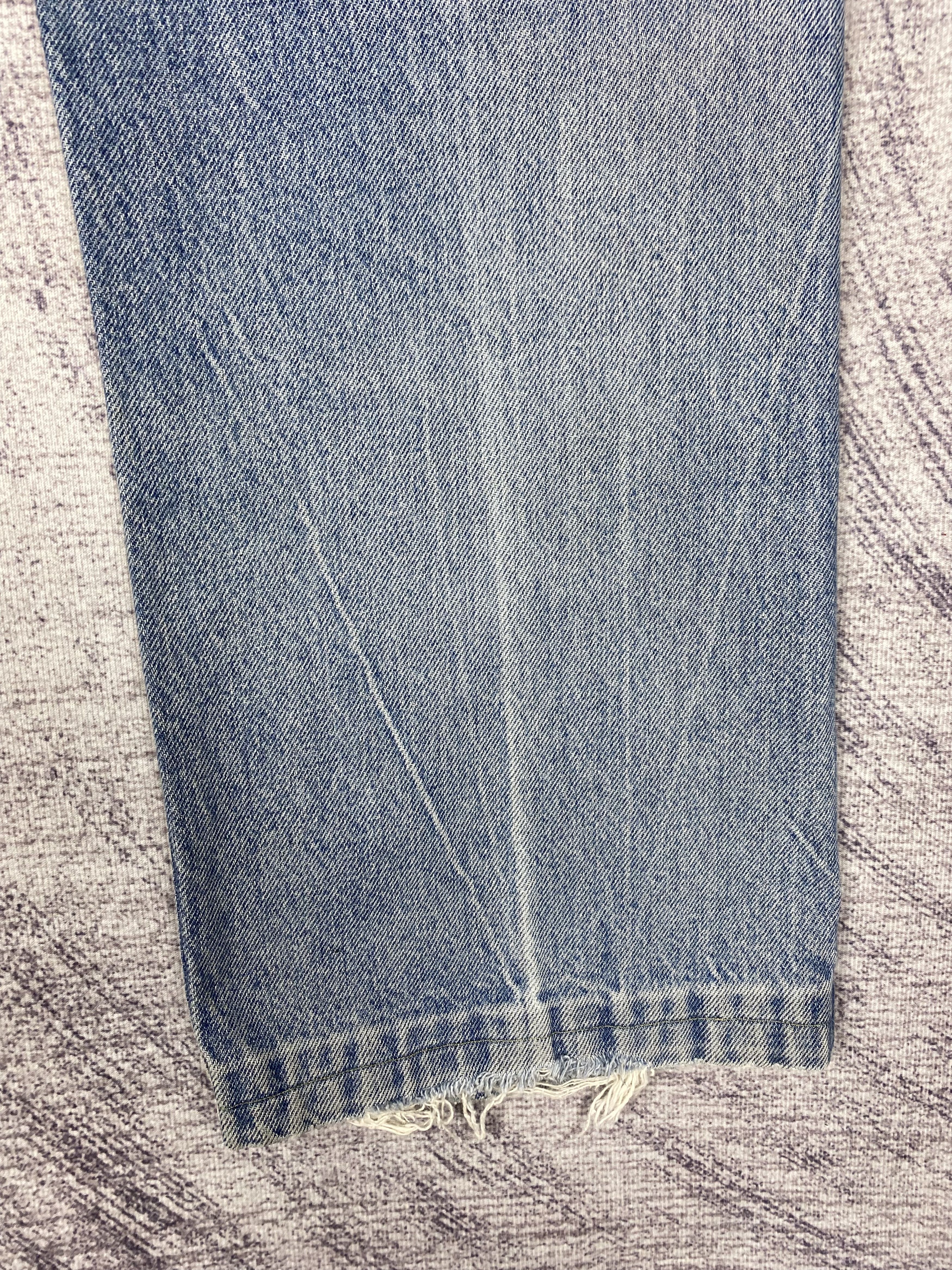 Levi's Vintage Levi's Distressed Blue Denim Jeans PT0481 Size US 38 / EU 54 - 10 Thumbnail