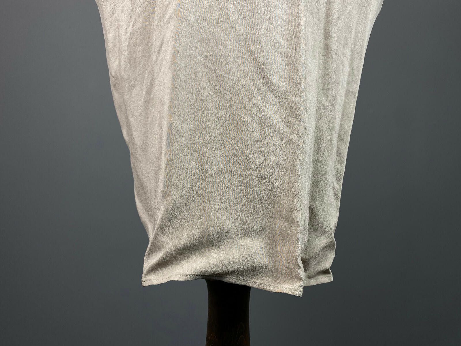 Designer Anine Bing Beige Silk Designer Open Shoulder Dress Size XS Size XS / US 0-2 / IT 36-38 - 6 Thumbnail