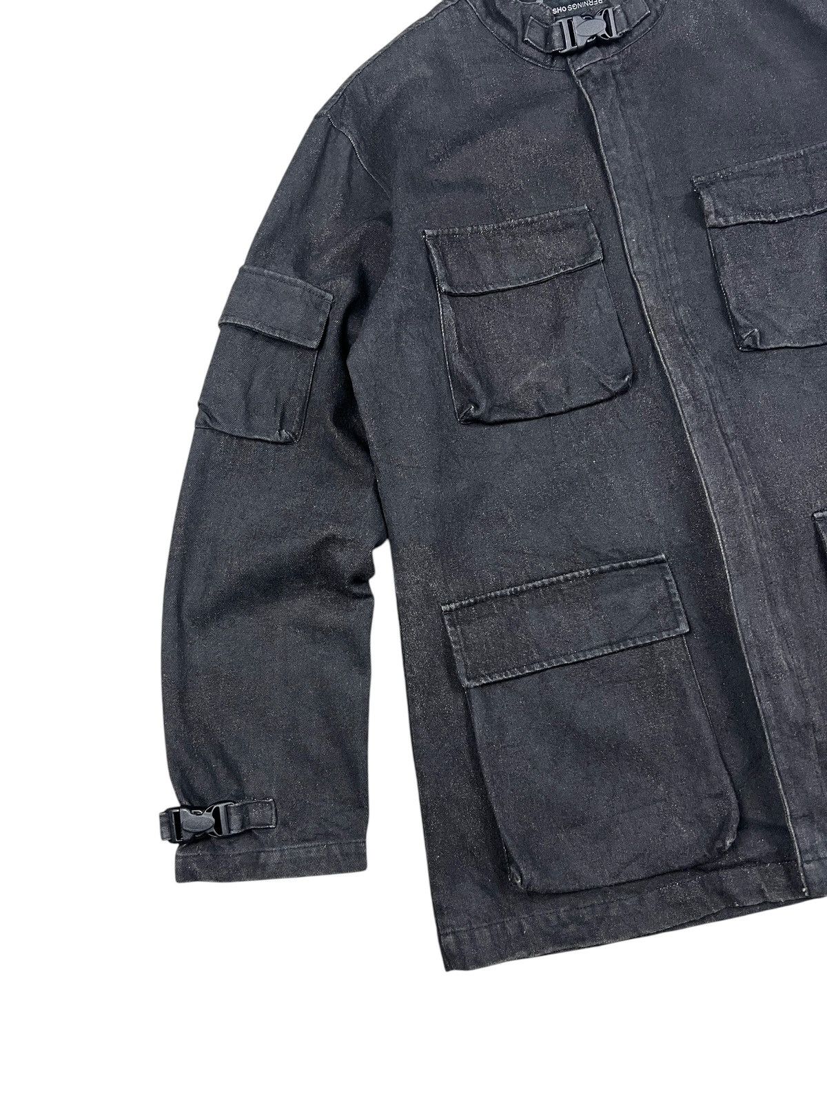 BERNINGS SHO 2000 Bernings Sho Multipocket Denim Jacket Size US L / EU 52-54 / 3 - 4 Thumbnail