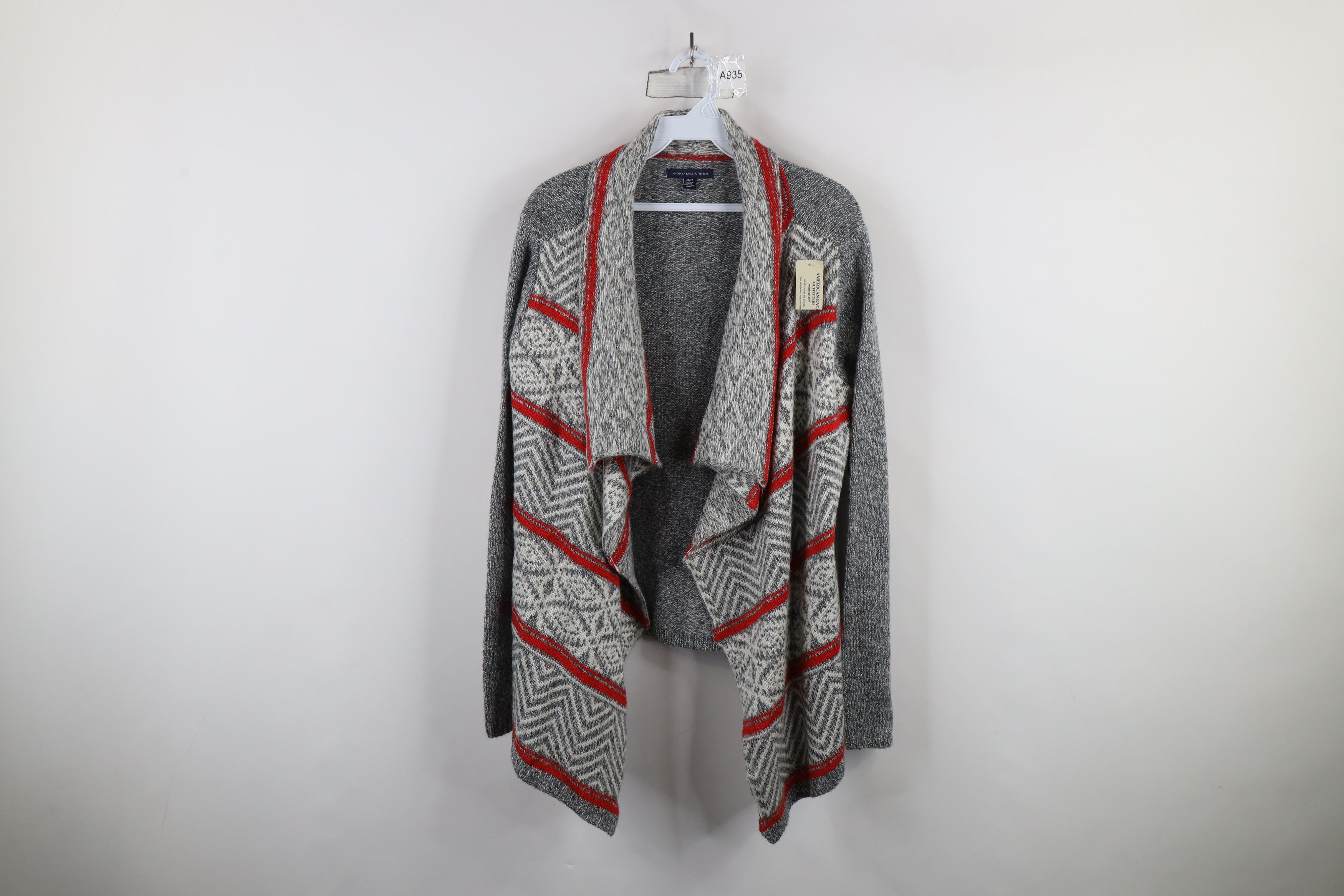 American Eagle Outfitters × Vintage Deadstock Vintage Y2K American Eagle Front Cardigan Sweater Size XS / US 0-2 / IT 36-38 - 1 Thumbnail