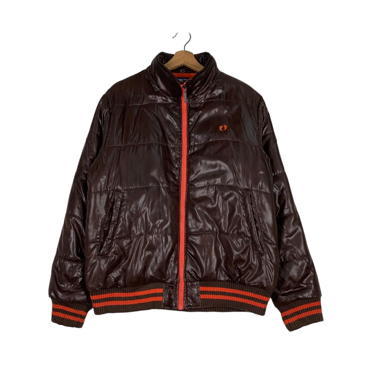 Hang Ten HANG TEN Brown Puffer Jacket #0581-C27 Size US L / EU 52-54 / 3 - 1 Thumbnail