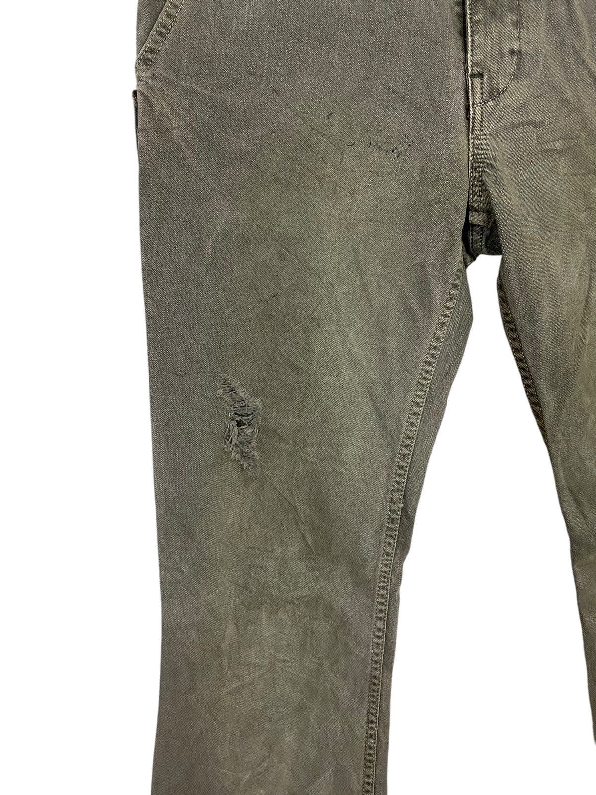 If Six Was Nine 🔥PUNK FASHION🔥Genoese flared pant multipocket distressed Size US 32 / EU 48 - 6 Thumbnail