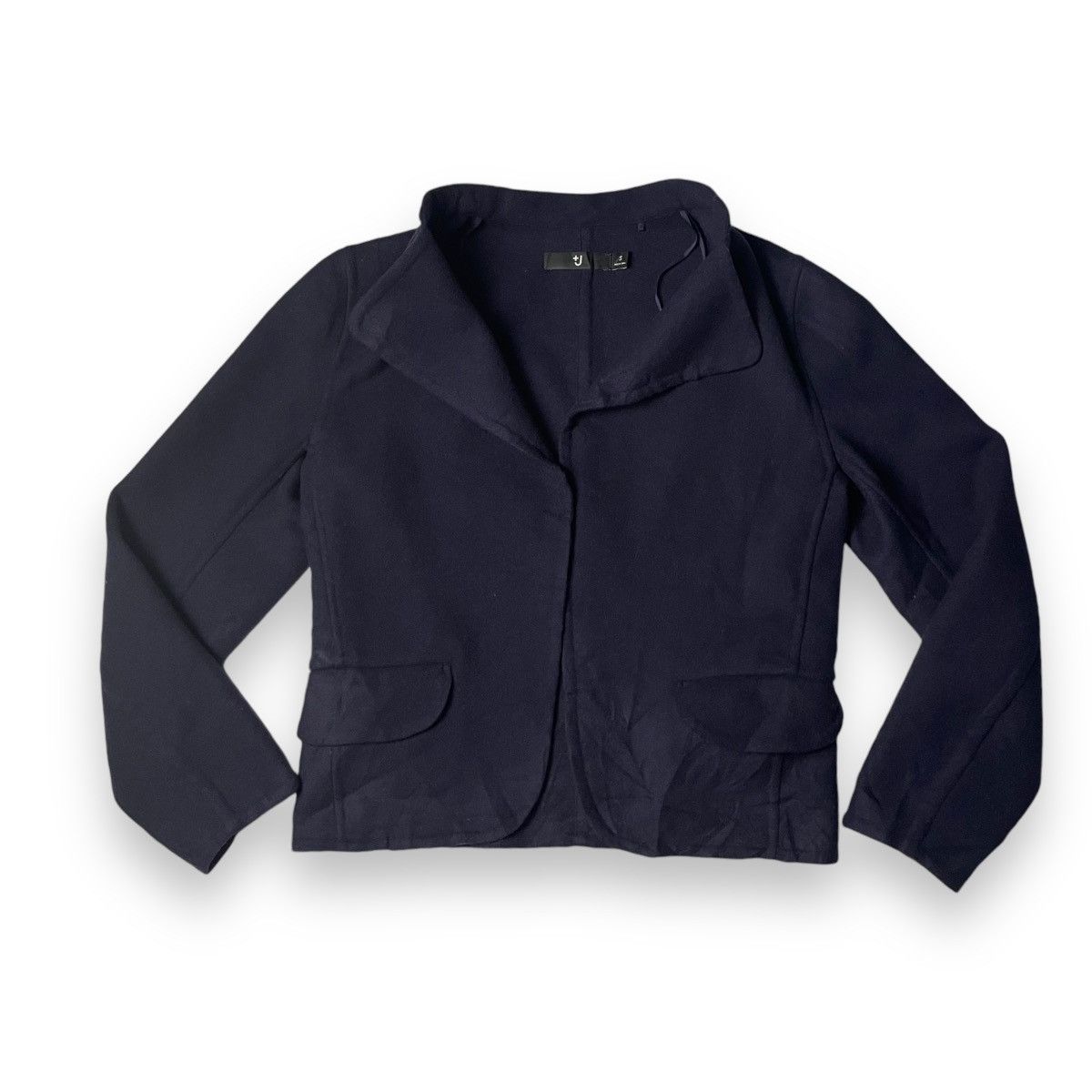 Jil Sander 🇯🇵 UNIQLO +j JIL SANDER CROPPED WOOL JACKET Size S / US 4 / IT 40 - 1 Thumbnail
