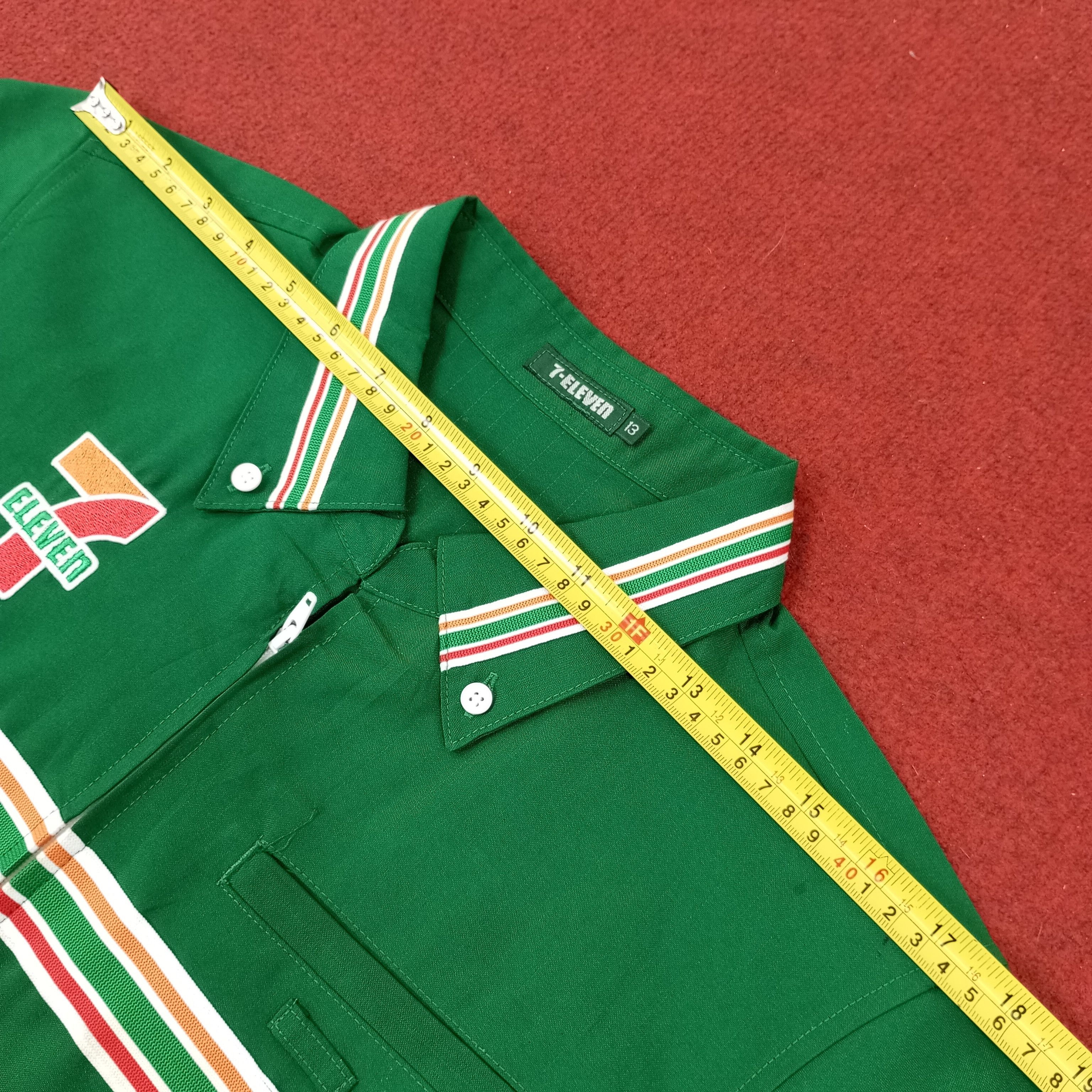 Japanese Brand × Vintage 7 Eleven Japanese Workers Workwear Jacket Size US M / EU 48-50 / 2 - 13 Thumbnail