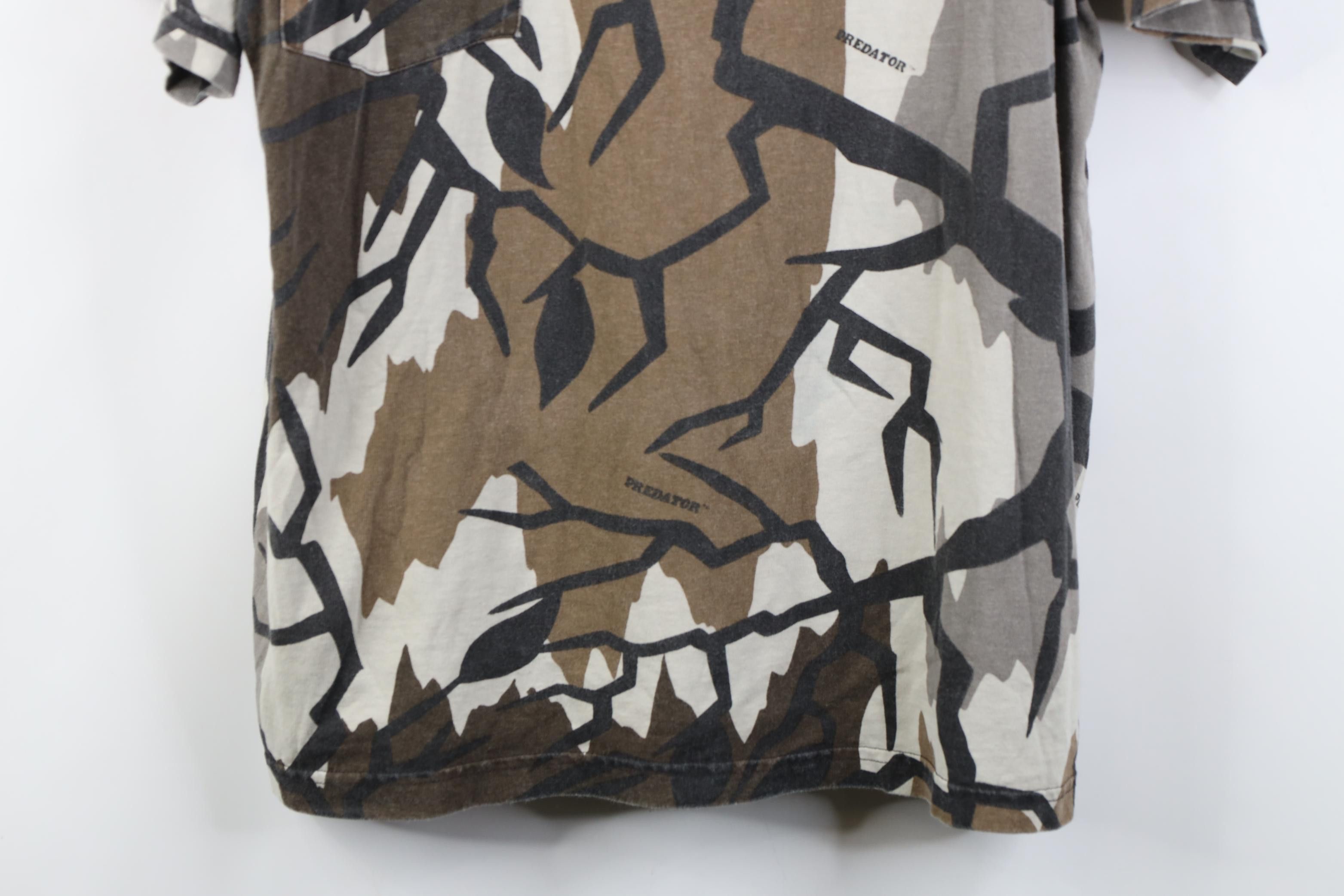 Vintage Vintage 90s Streetwear Camouflage T-Shirt Cotton USA Size US XL / EU 56 / 4 - 3 Thumbnail