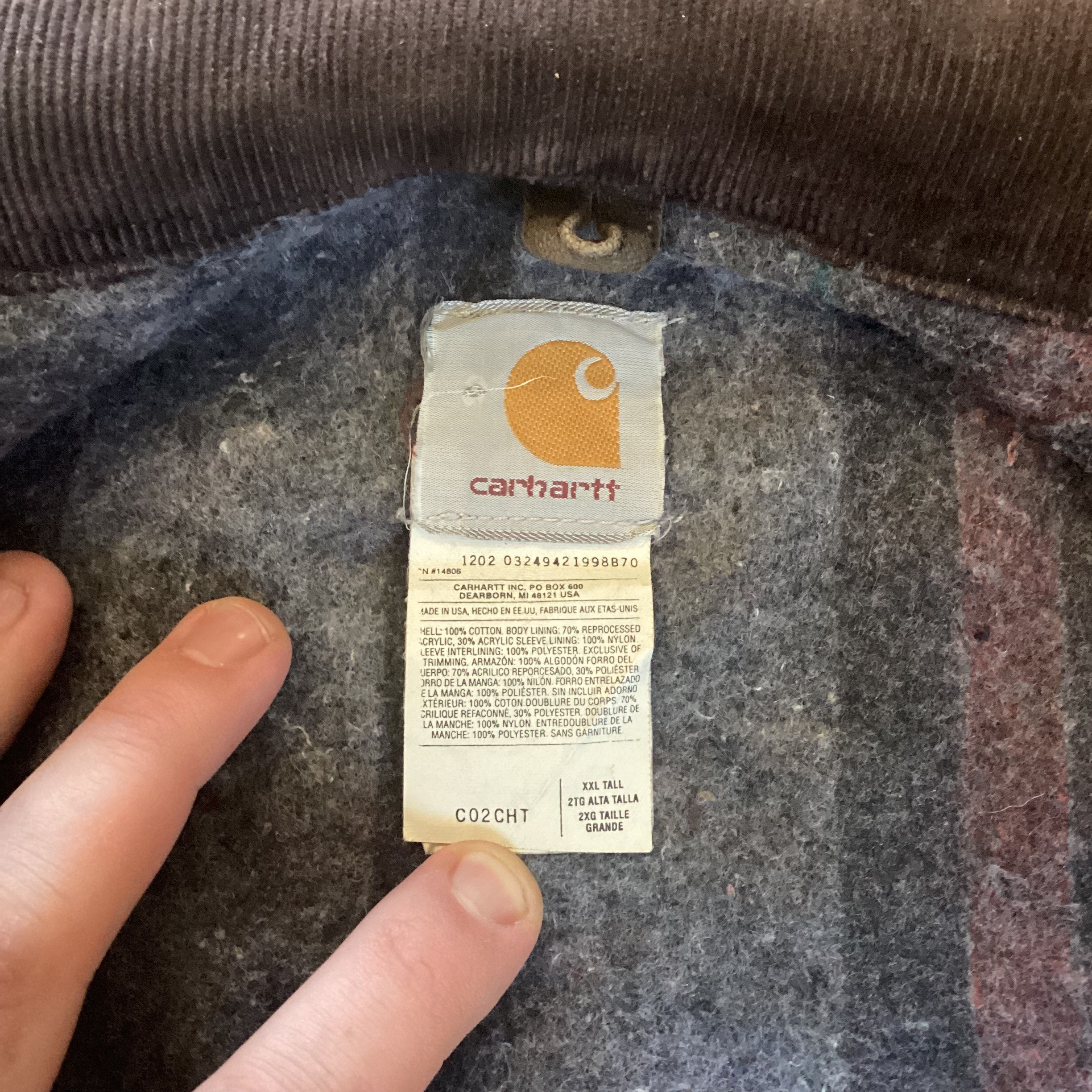 Carhartt Vintage USA Carhartt C02 Detroit Jacket – 49ers Provenance Size US XXL / EU 58 / 5 - 19 Thumbnail
