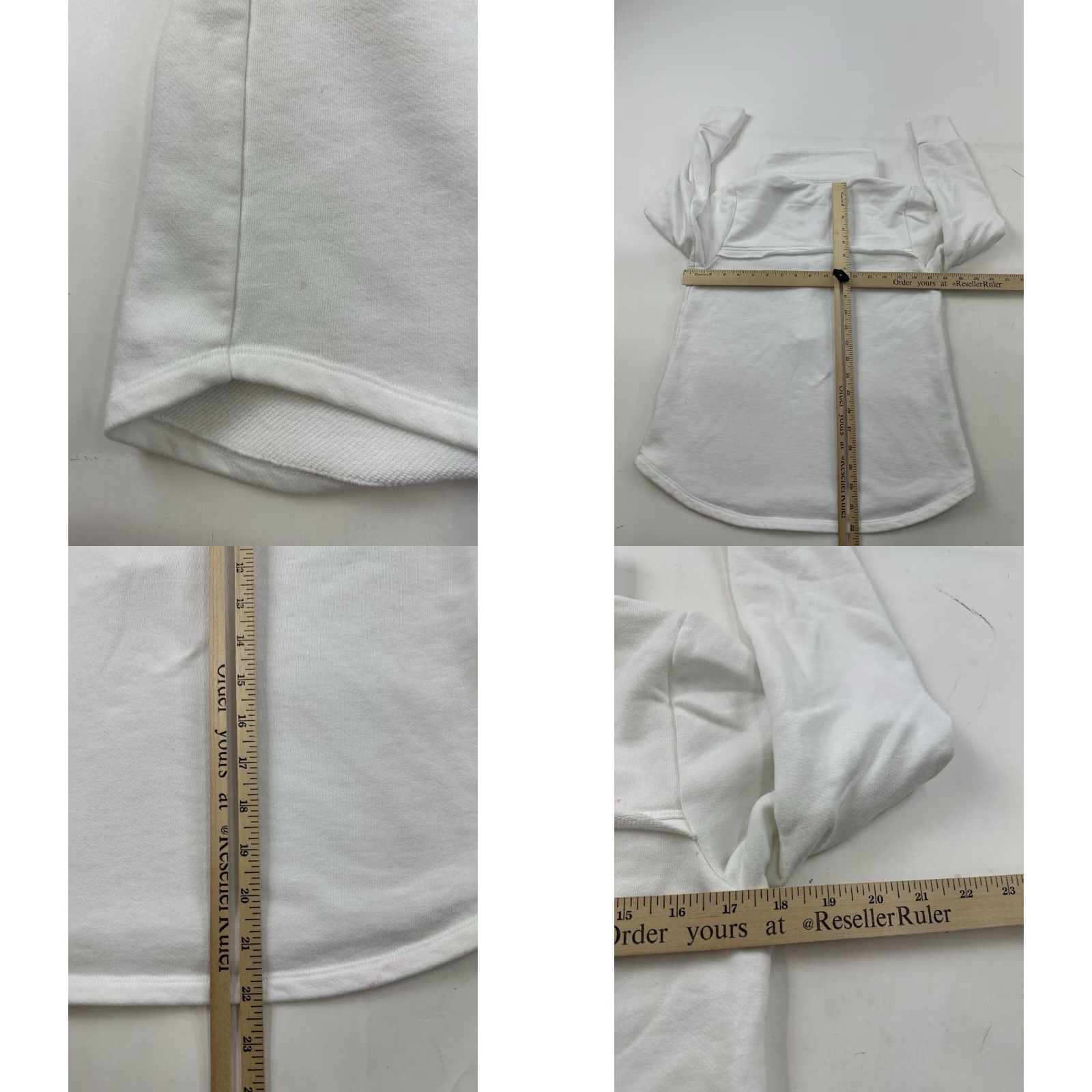Soft Surroundings Soft Surroundings Sweatshirt Womens Petite XS White Neera French Terry Tunic Size XS / US 0-2 / IT 36-38 - 8 Thumbnail
