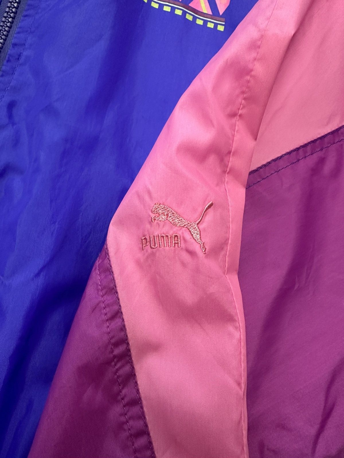 Puma × Vintage Vintage Puma Zip-up Light Jacket Small Size US S / EU 44-46 / 1 - 6 Thumbnail