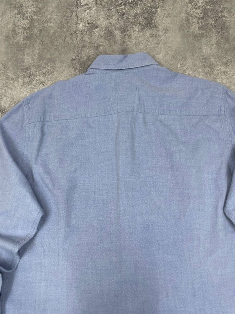 Hackett Hackett Men Cotton Shirt Light Blue Long Sleeve Size US L / EU 52-54 / 3 - 9 Thumbnail