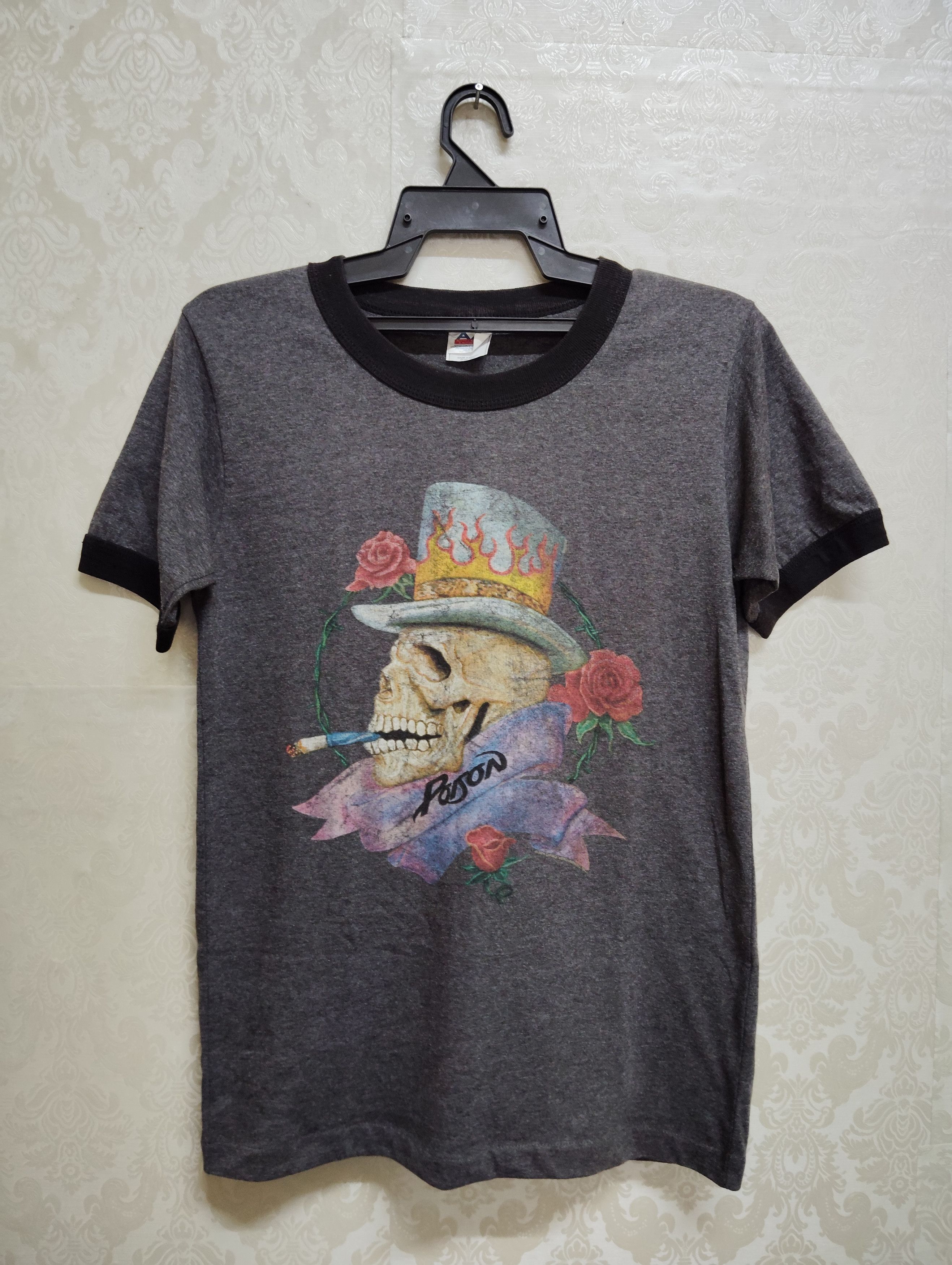 POISON BAND T-SHIRT ALTERED
