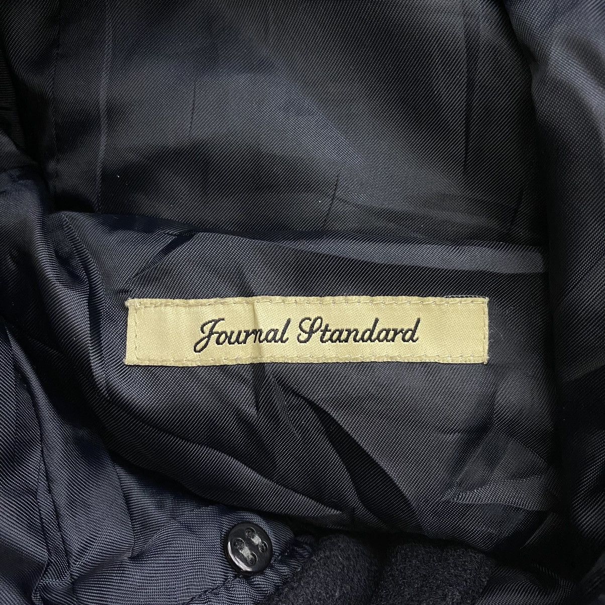 Japanese Brand JOURNAL STANDARD Japanese Brand Wool Button Up Black Hooded Size US M / EU 48-50 / 2 - 3 Thumbnail