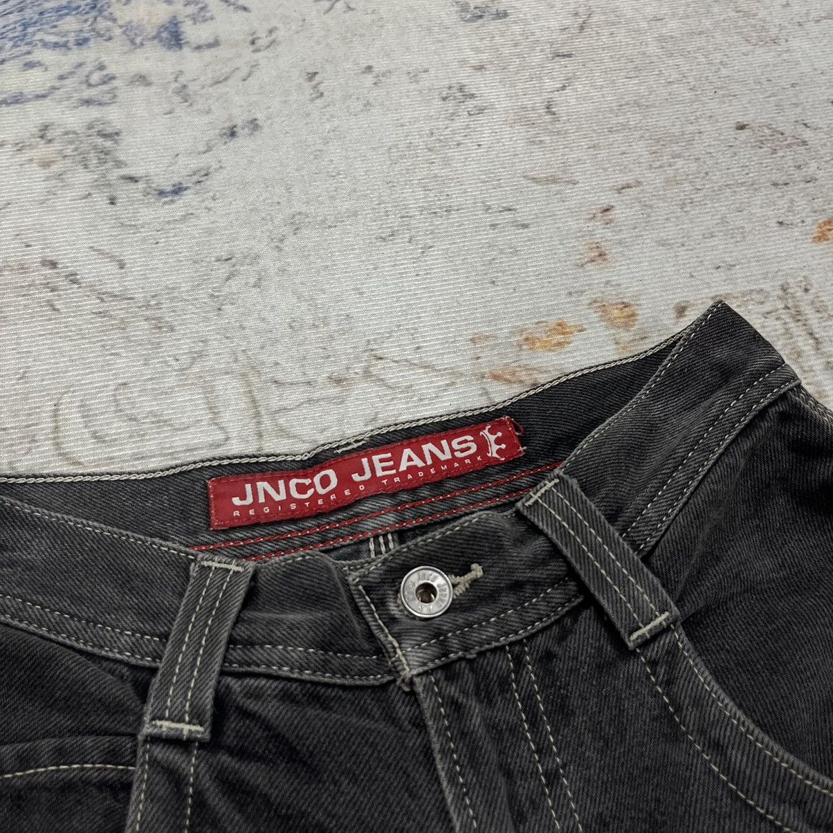 JNCO Rare‼️ Vintage JNCO Crown Logo Jorts Size US 27 - 6 Thumbnail