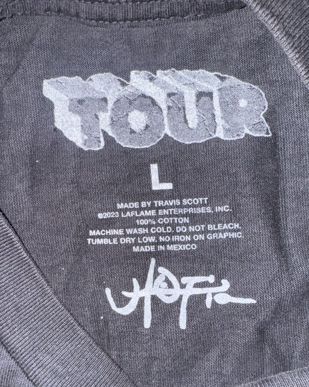 Travis Scott Travis Scott Circus Maximus Tee Size US L / EU 52-54 / 3 - 3 Thumbnail