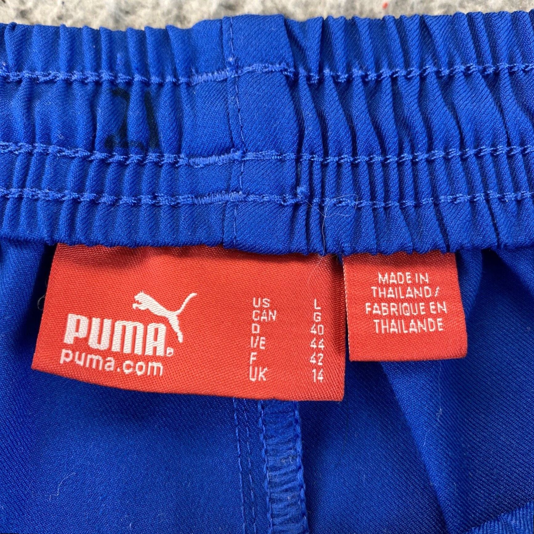Puma PUMA Mens Shorts Large L Blue /84-57 Sports Training Football Soccer Athletic Athletic? Size US 33 - 3 Thumbnail