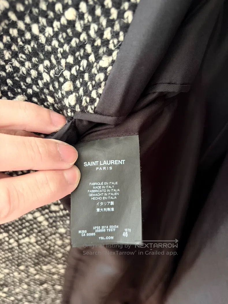 Saint Laurent Paris Saint Laurent Paris Coat i Size US S / EU 44-46 / 1 - 5 Thumbnail