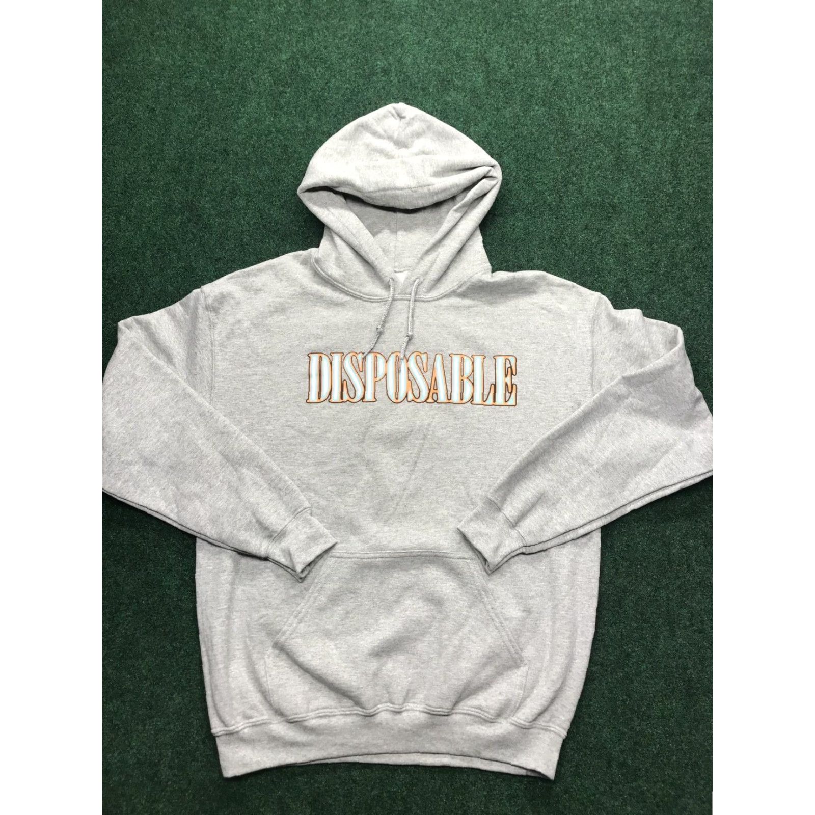 Vintage David's Disposable Hoodie David Dobrik Hoodie Unisex Adult M Gray TikTok YouTube Merchandise Size M / US 6-8 / IT 42-44 - 2 Thumbnail