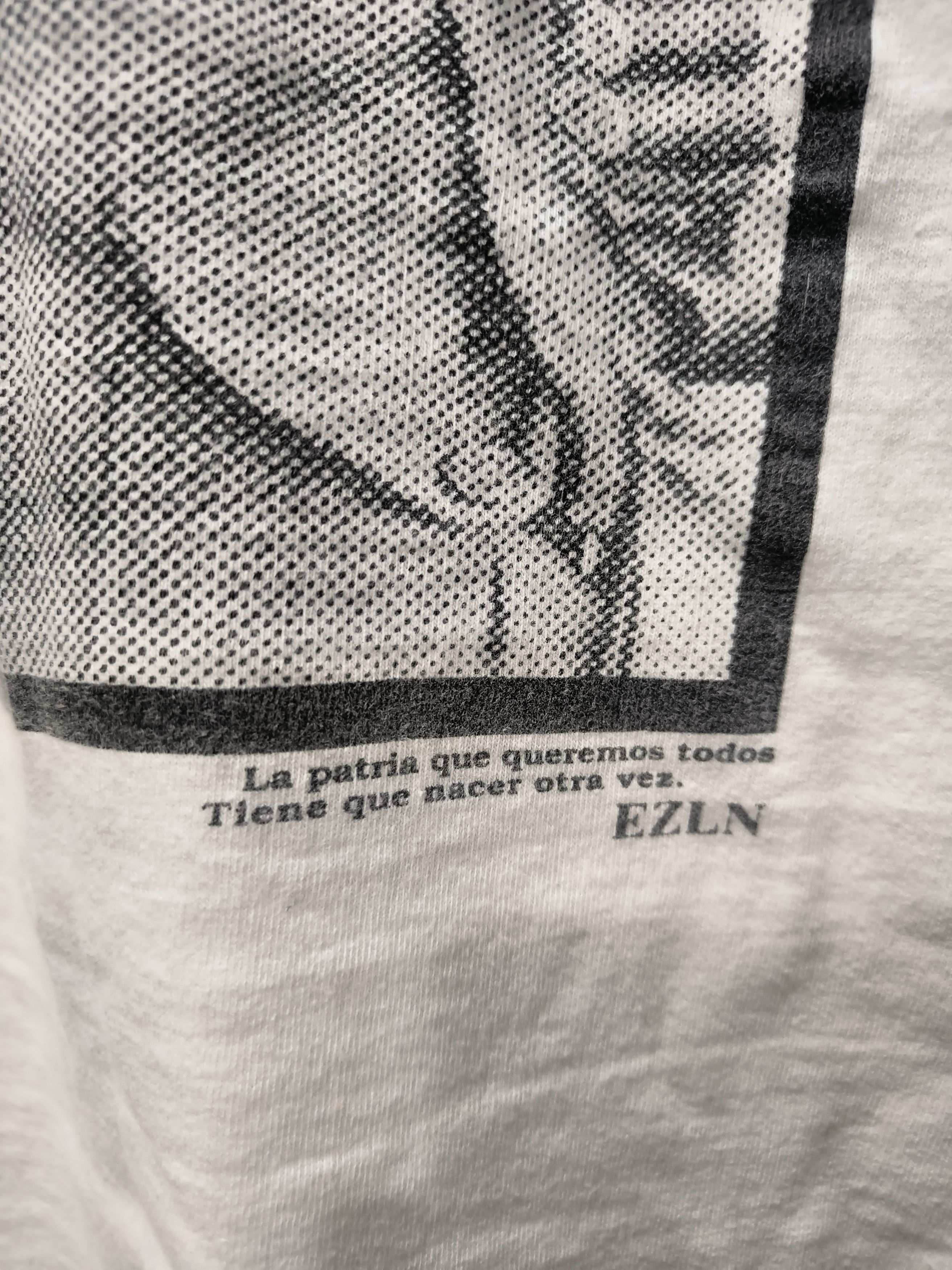 Other Vintage 90s EZLN shirt Size US XL / EU 56 / 4 - 5 Thumbnail