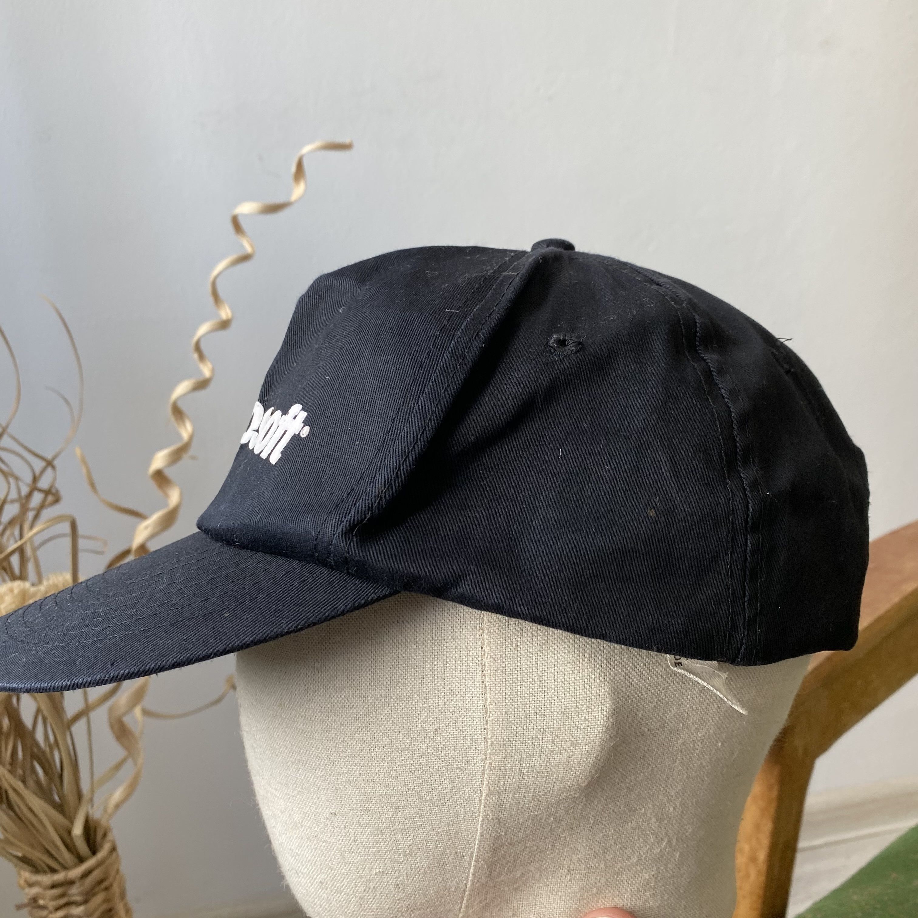Microsoft Vintage 80-90s Mocrosoft Cap dad hat Y2K streetwear Size ONE SIZE - 7 Thumbnail