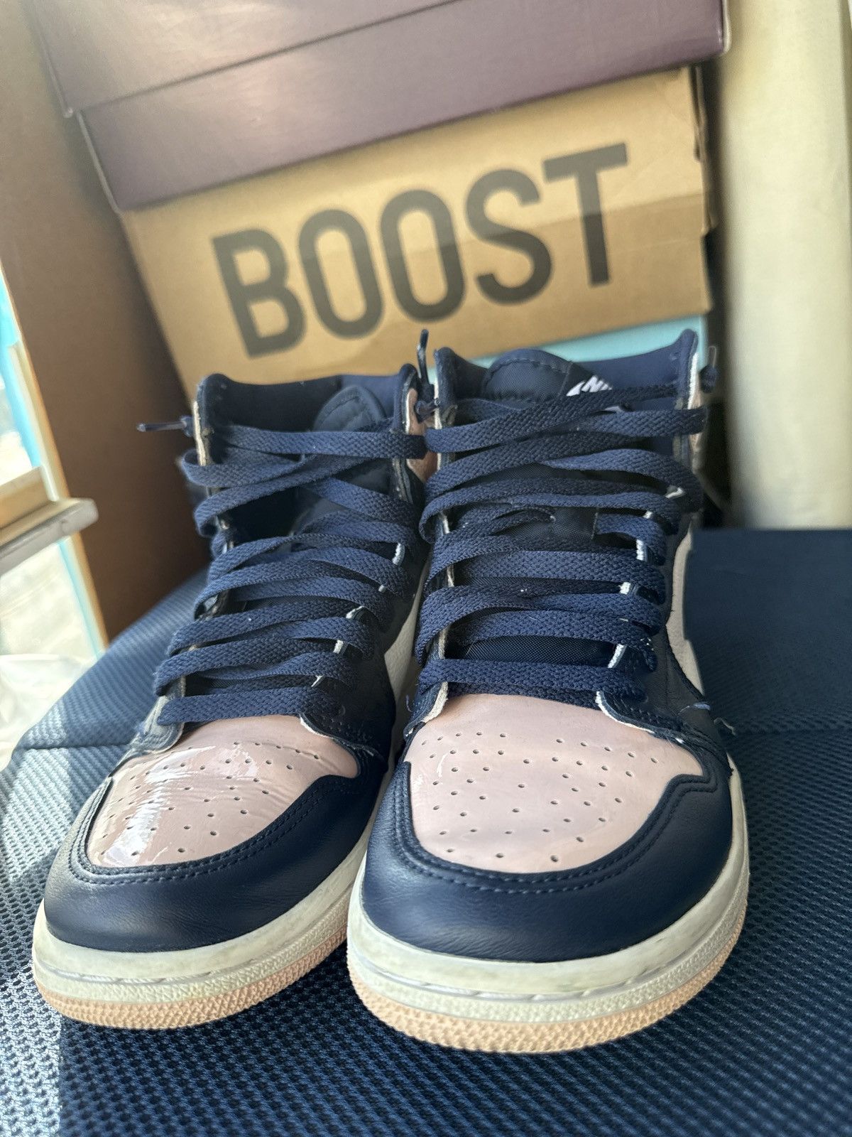 Jordan Brand Wmms Air Jordan 1 Retro High OG SE Bubble gum Size US 8 / EU 41 - 4 Thumbnail
