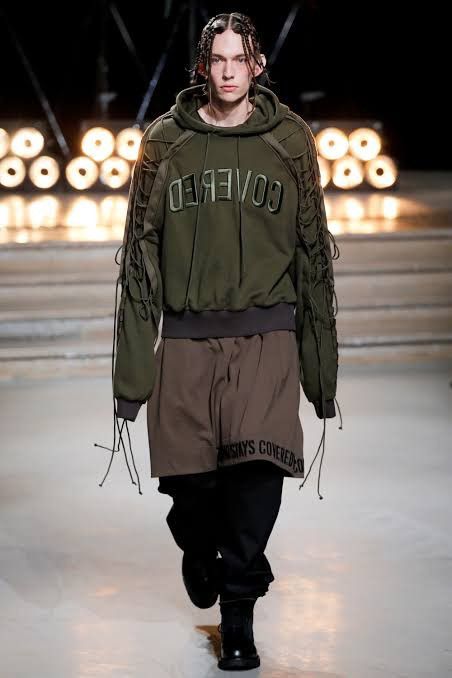 Balenciaga Covered Hybrid Hoodie Size US L / EU 52-54 / 3 - 1 Thumbnail